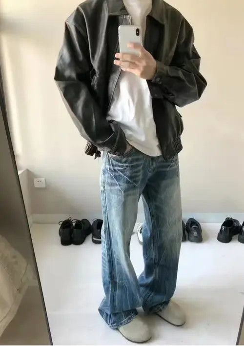 Japanese Brand × Jean Three pairs of baggy jeans Size US 34 / EU 50 - 1 Thumbnail