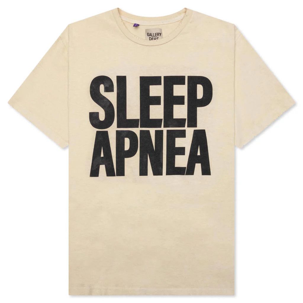 Gallery Dept. o1gr1nt0426 Sleep Apnea T-Shirt in Antique White Size US XL / EU 56 / 4 - 1 Thumbnail