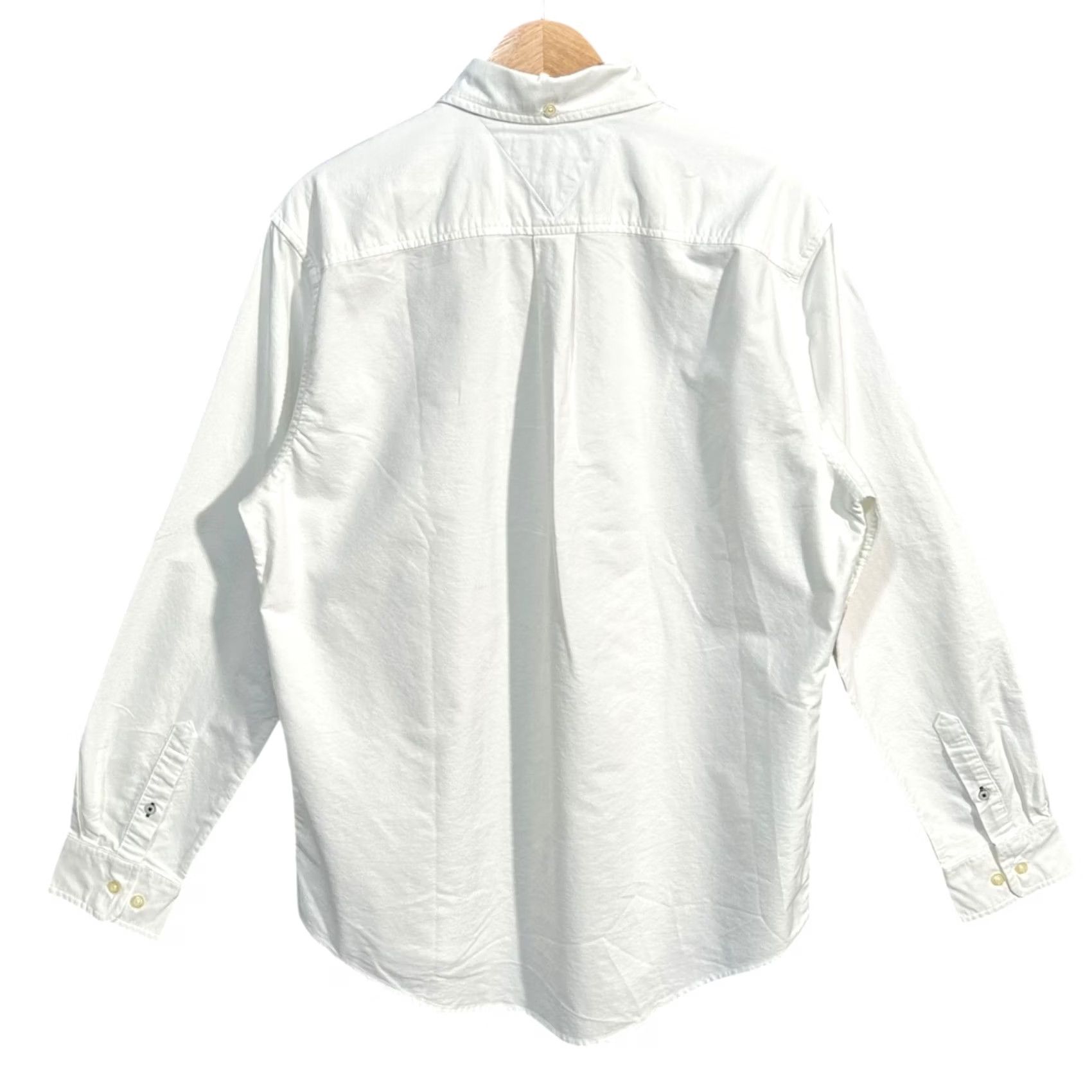Tommy Hilfiger Tommy Hilfiger Shirt Oxford Button-Down Long Sleeve Size L White Cotton Oxford Shirt Mens Regular Shirt Size US L / EU 52-54 / 3 - 7 Thumbnail