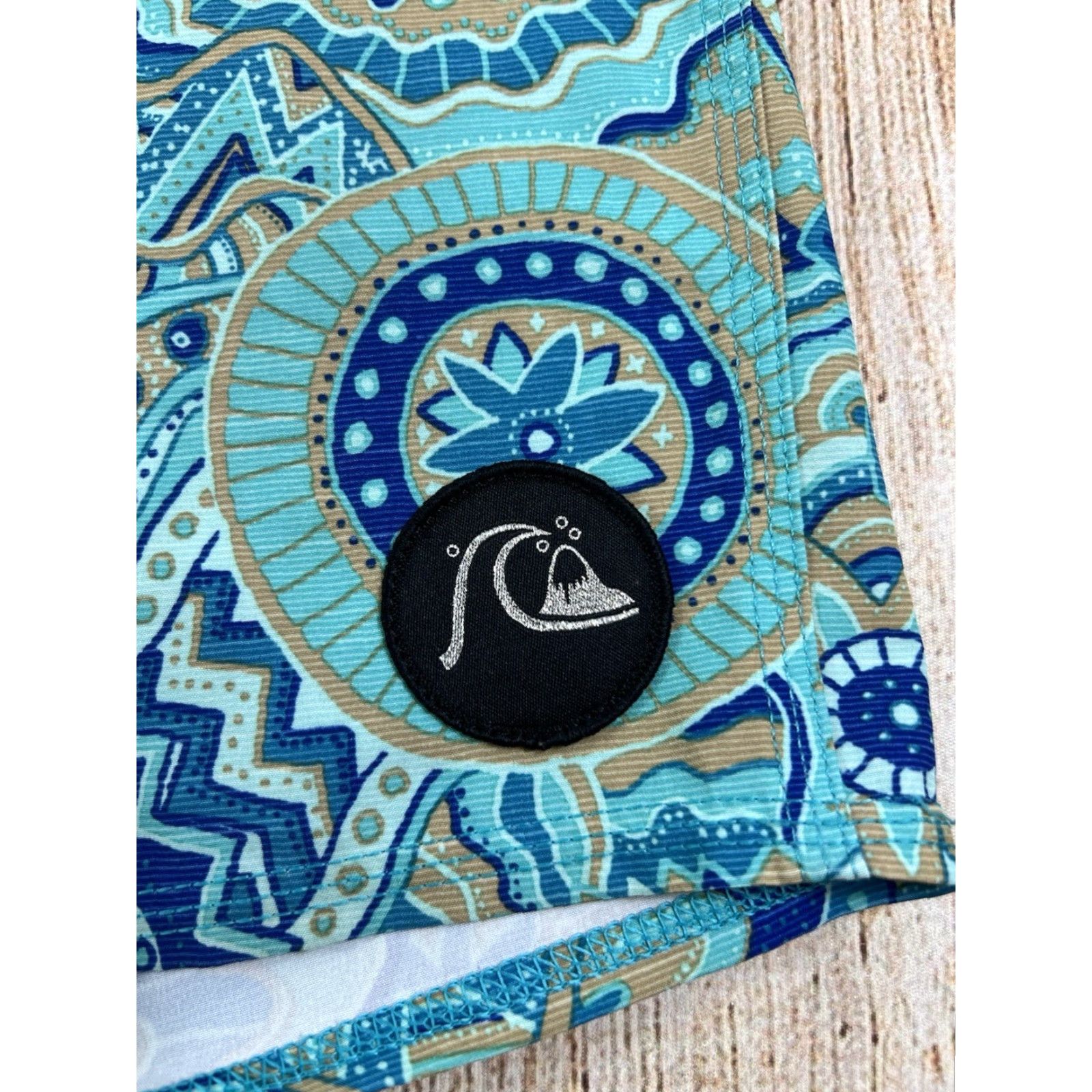 Quiksilver Quiksilver Board Shorts Bottom Men 26 Blue Beach Colorful Regular Size 26 Trunks Sw Size US 26 / EU 42 - 2 Thumbnail