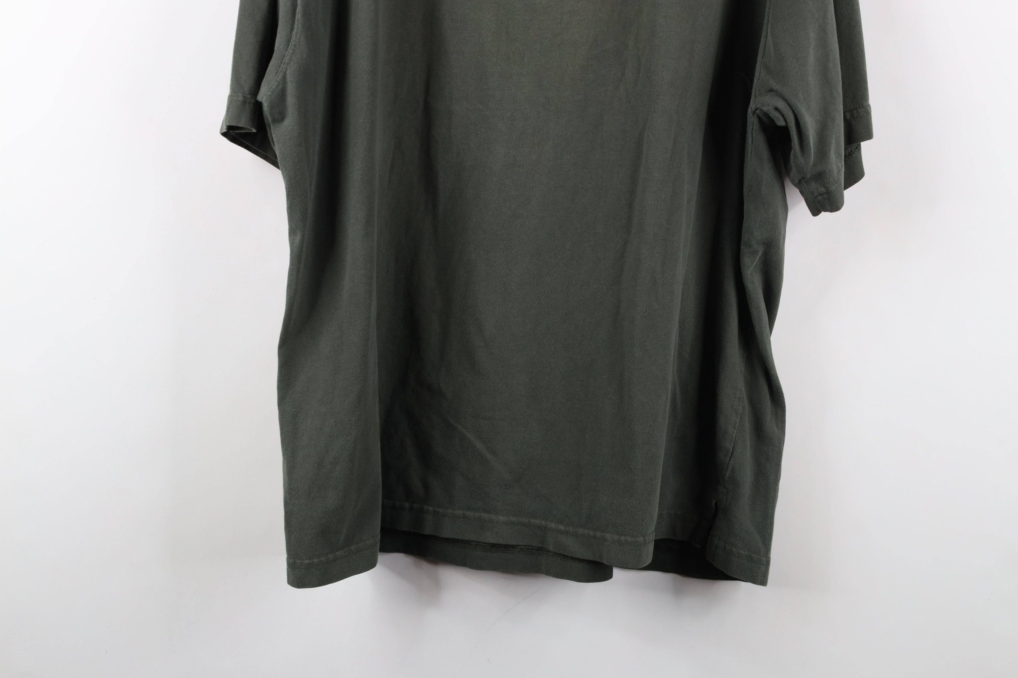 Dickies × Vintage Vintage Dickies Spell Out Short Sleeve Henley T-Shirt Green Size US L / EU 52-54 / 3 - 13 Thumbnail