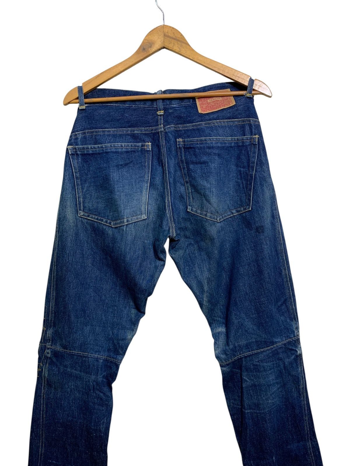 Christopher Nemeth 🔥RARE NEMETH 3D CUT SHASHIKO DENIM W32 Size US 32 / EU 48 - 12 Thumbnail