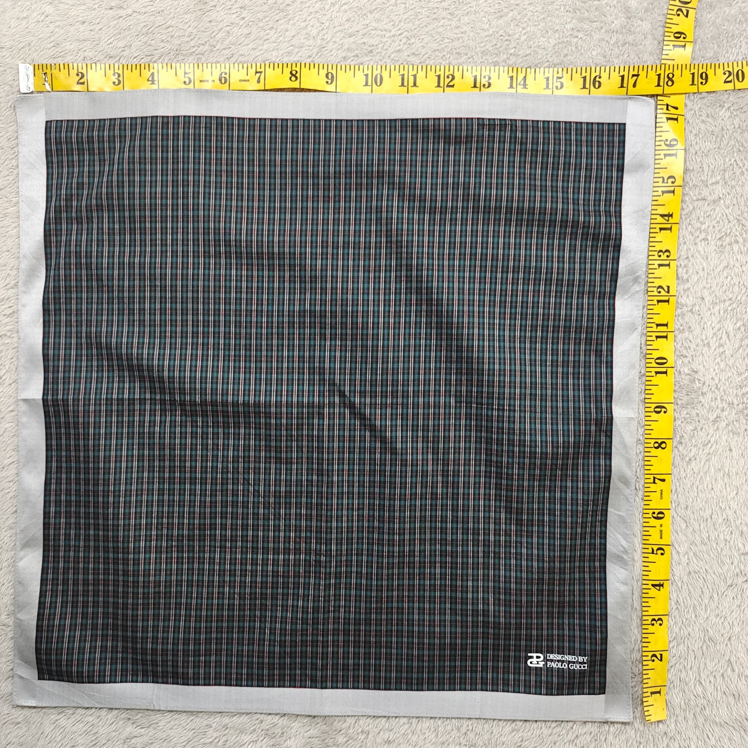 Gucci ‼️LAST OFFER‼️ PAOLO GUCCI l 80s POCKETSQUARE LUXURY Size ONE SIZE - 4 Thumbnail