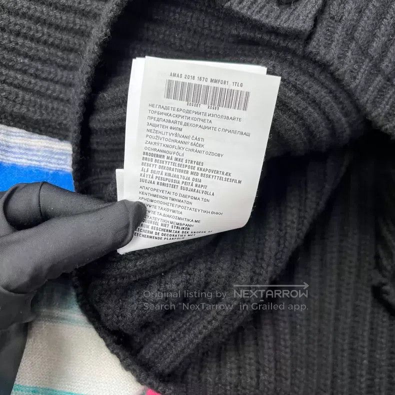 Miu Miu Miu Miu 40 Black sweater cardigan Size M / US 6-8 / IT 42-44 - 9 Thumbnail