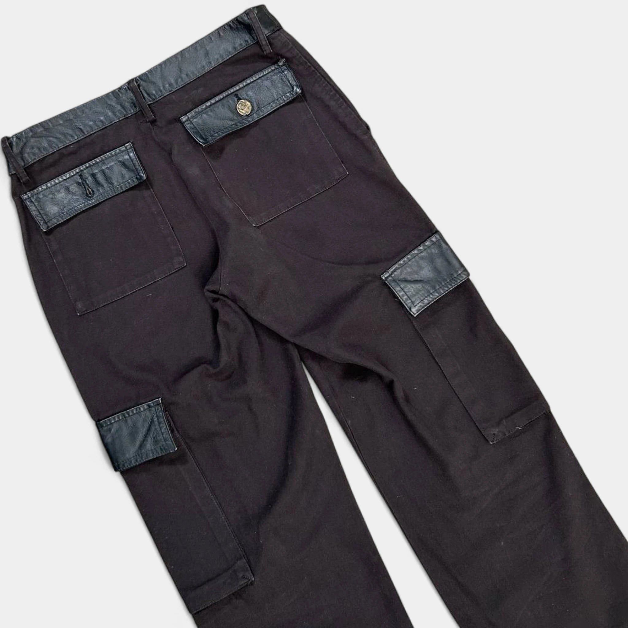 Roberto Cavalli Cavalli Two Pocket Cargo Pants Size US 28 / EU 44 - 6 Thumbnail