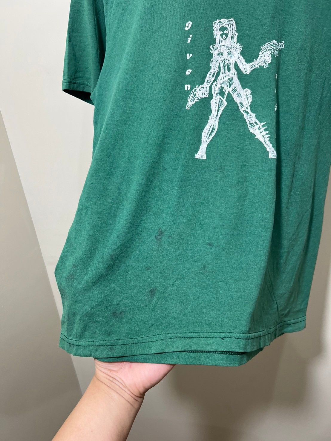 Vintage Vintage 90's Given Engine shirt bnz01 Size US S / EU 44-46 / 1 - 7 Thumbnail