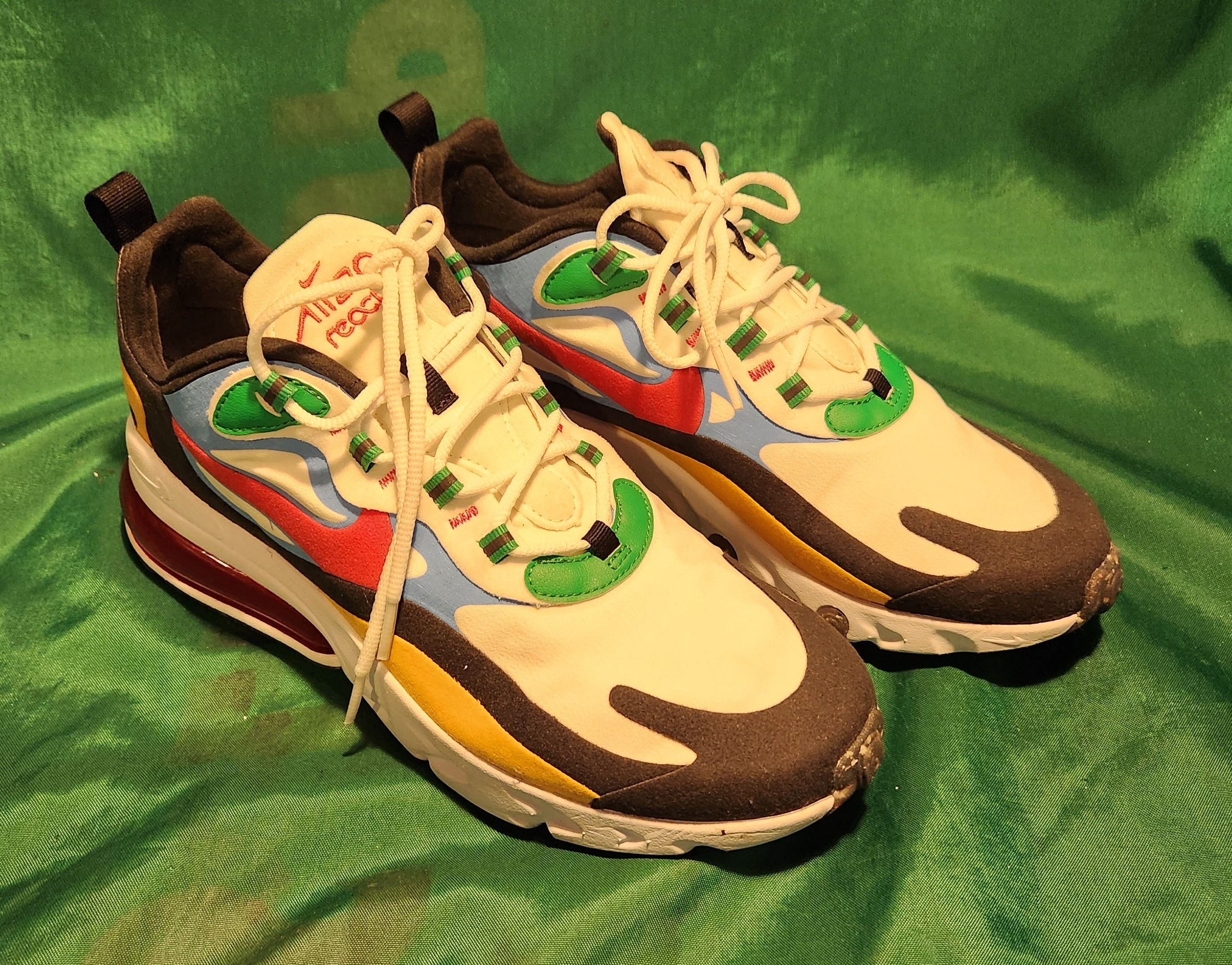 Air Max 270 React 'Multi-Color' Size 8.5