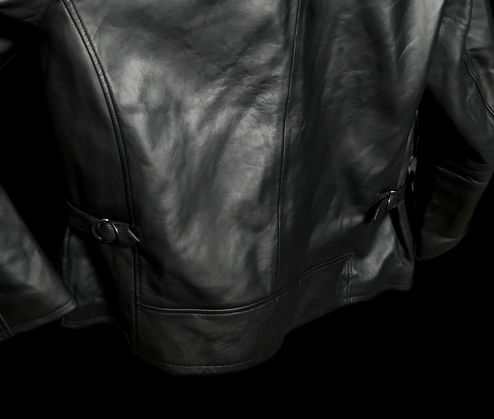 Robert Graham Robert Graham Soft Lambskin Black Leather Jacket MSRP $498 Size US XL / EU 56 / 4 - 4 Thumbnail