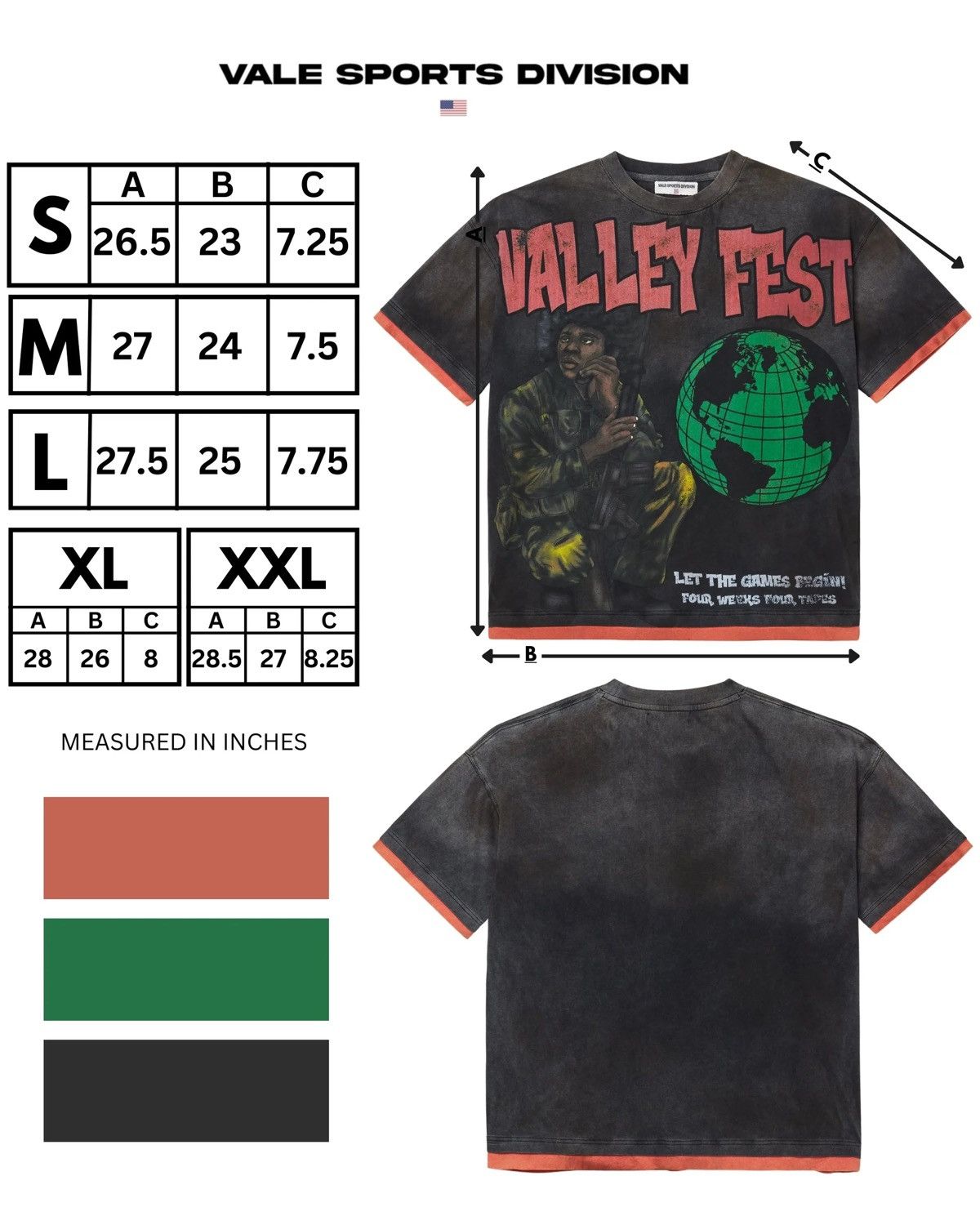 Vale Vale recon Tee Size US XXL / EU 58 / 5 - 1 Preview