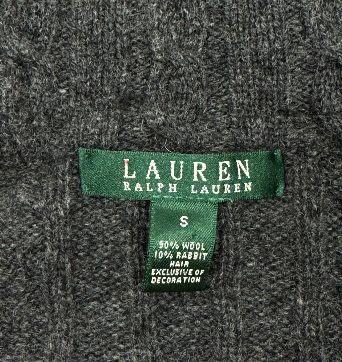 Lauren Ralph Lauren × Ralph Lauren Lauren Ralph Lauren Cable Knit Cardigan Wool Rabbit Hair Size S / US 4 / IT 40 - 11 Thumbnail