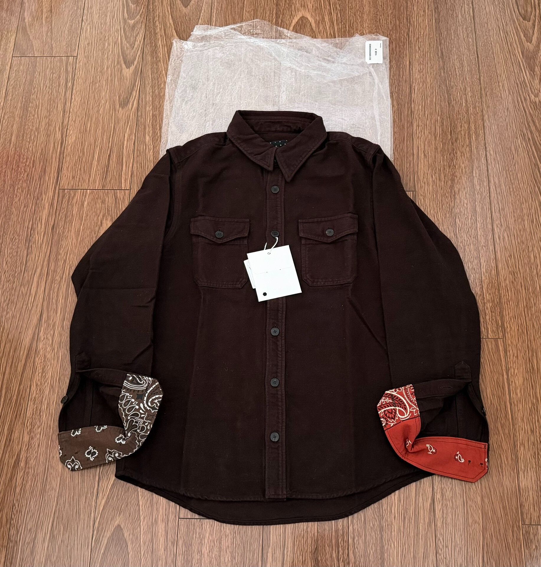 Visvim VISVIM Black Elk Flannel Shirt Size US M / EU 48-50 / 2 - 1 Thumbnail
