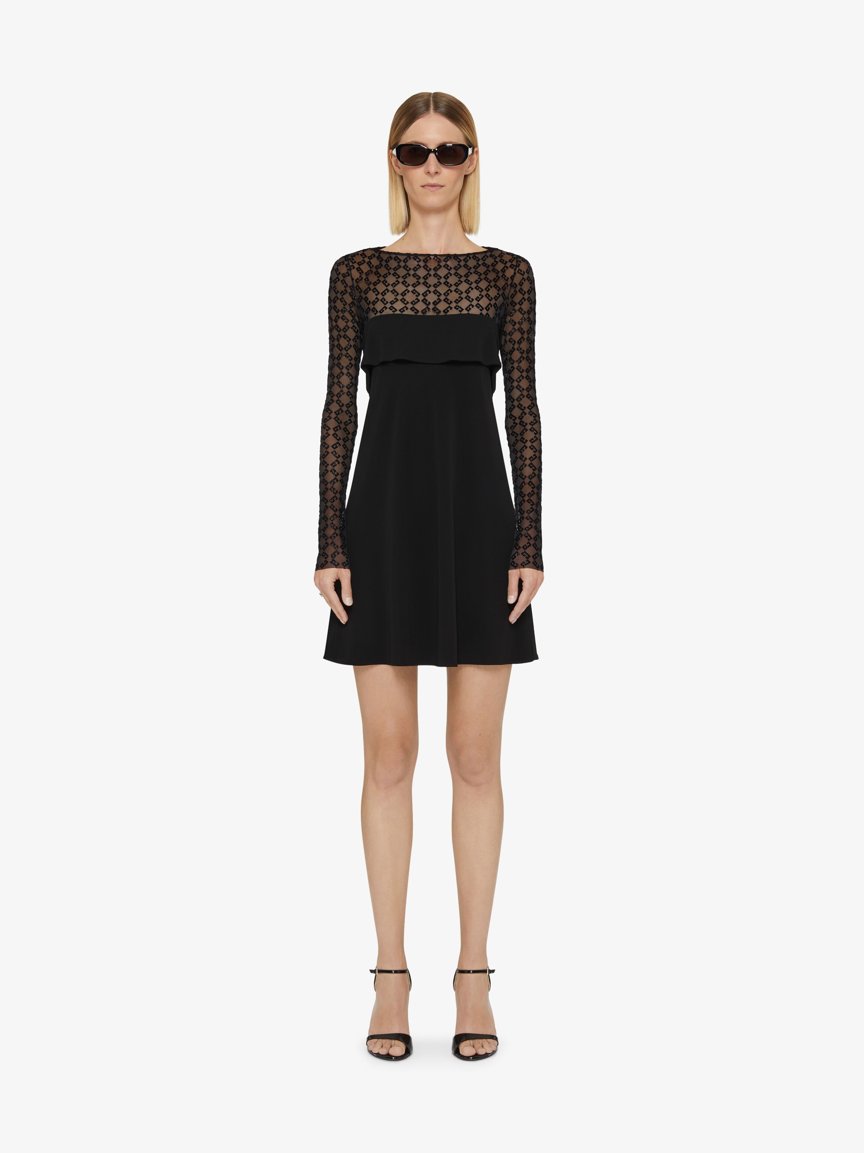 Givenchy o1n1vont0326 Draped Dress in Black Size XS / US 0-2 / IT 36-38 - 2 Thumbnail