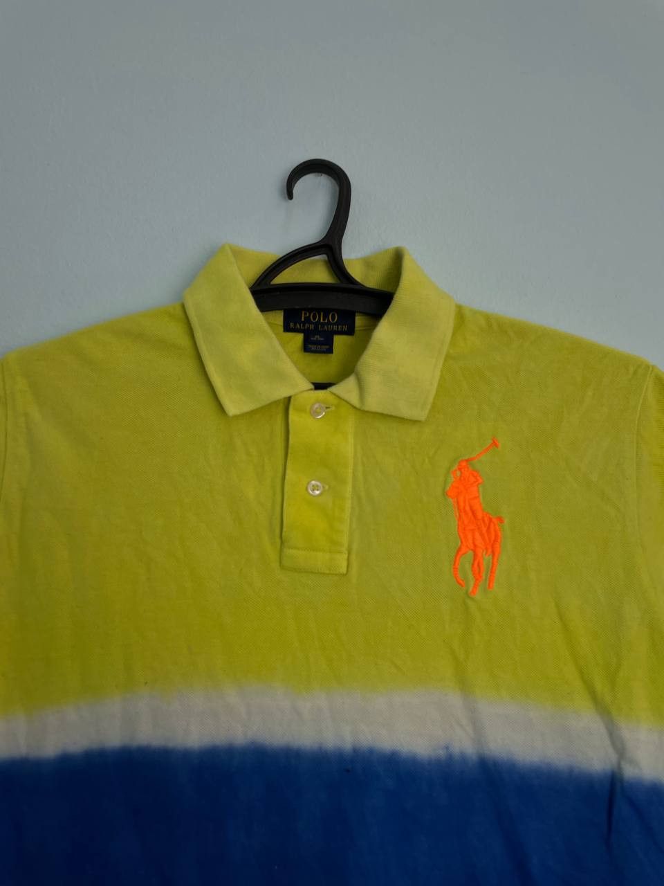 Polo Ralph Lauren × Vintage Polo Ralph Lauren Mens Custom Fit Short Sleeve Big Pony XL Size US L / EU 52-54 / 3 - 3 Thumbnail