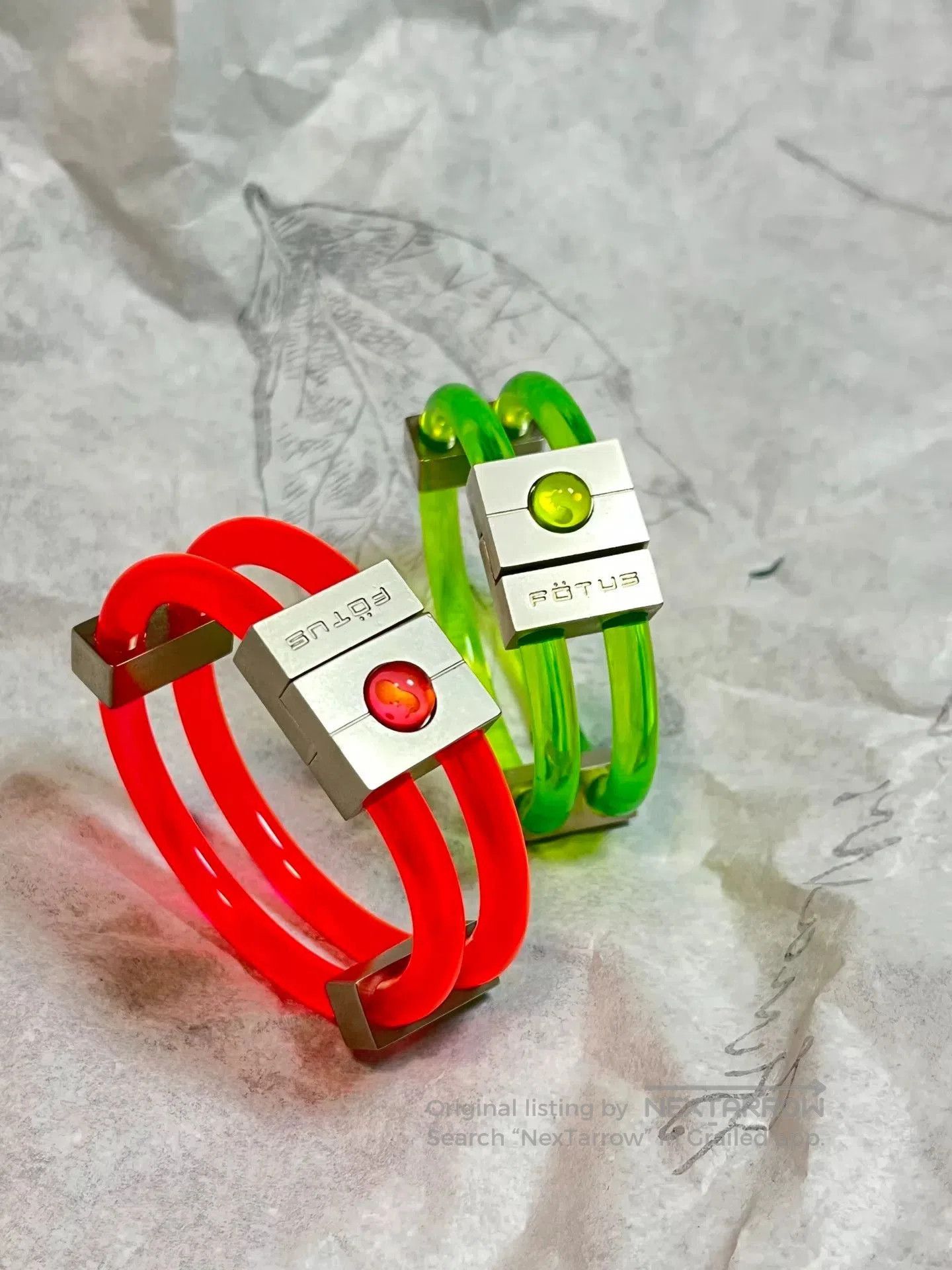 Fotus Fotus Fluorescent Green Bracelet. Size ONE SIZE - 7 Thumbnail
