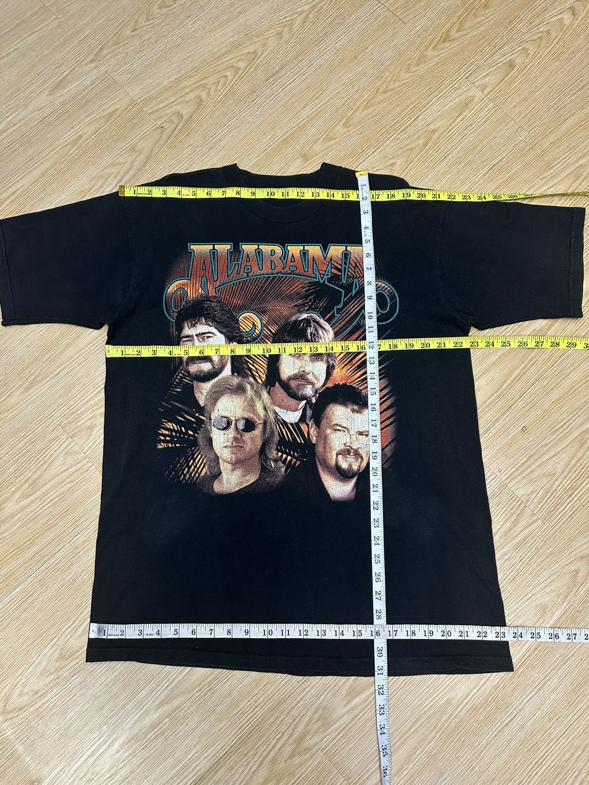 Band Tees Vintage Alabama Band Dancin' On The Boulevard 90s Tour A553 Size US L / EU 52-54 / 3 - 5 Thumbnail