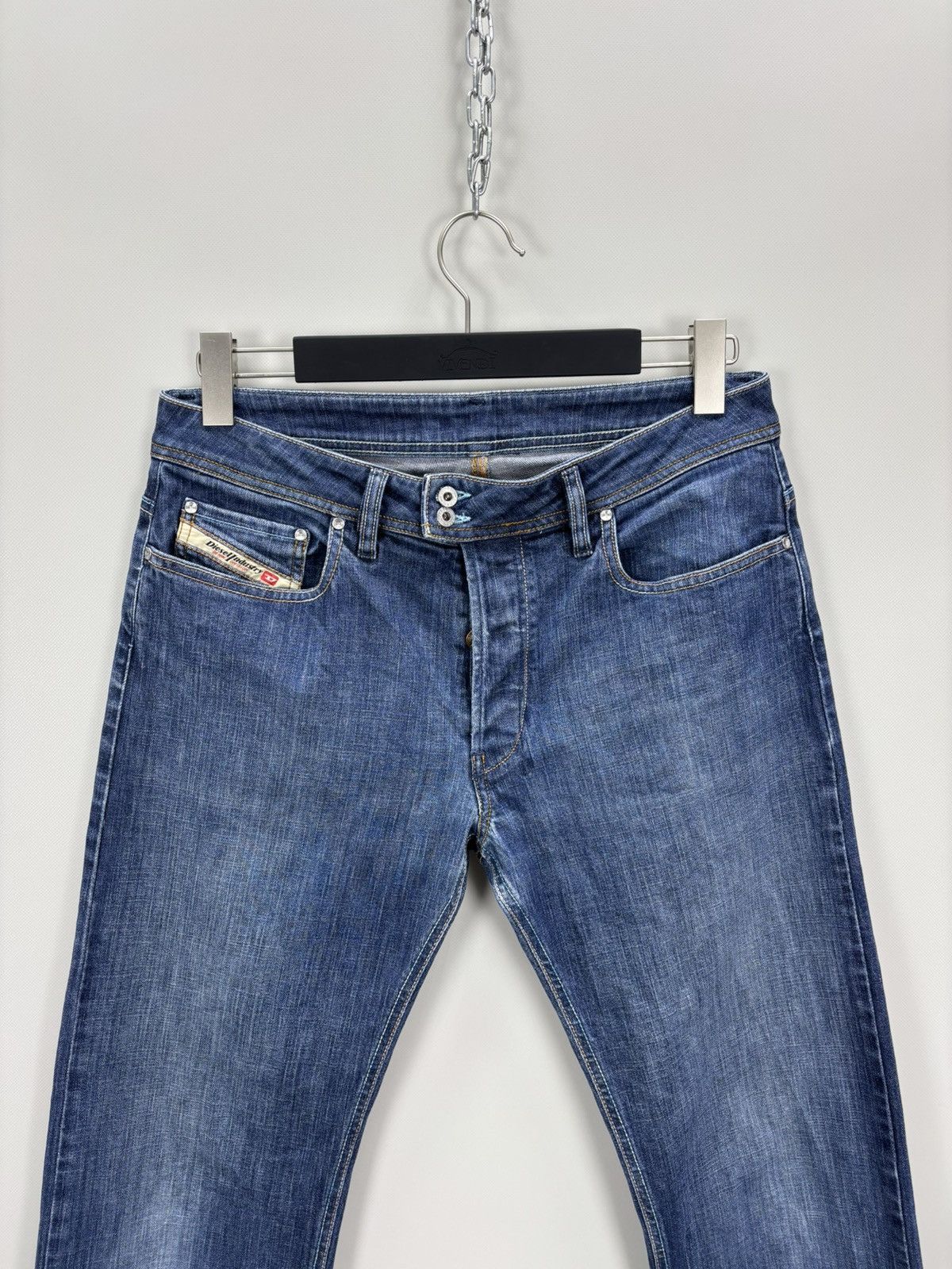 Diesel Mens jeans Y2k Diesel Size 31 Color Blue Size US 31 - 3 Thumbnail