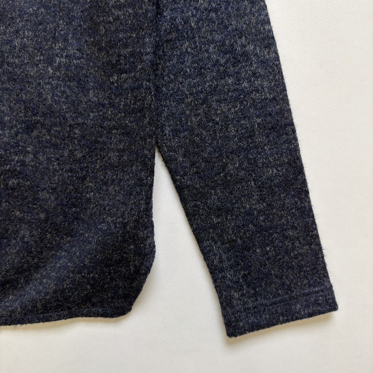 Comme des Garcons A/W 19 Hybrid Wool/Flannel Hem Sweater Size US M / EU 48-50 / 2 - 13 Thumbnail