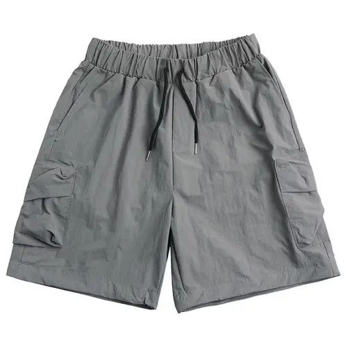 Japanese Brand 20SS Indigo Union Japan Grey Waterproof Aloha Shorts Size US 32 / EU 48 - 1 Thumbnail