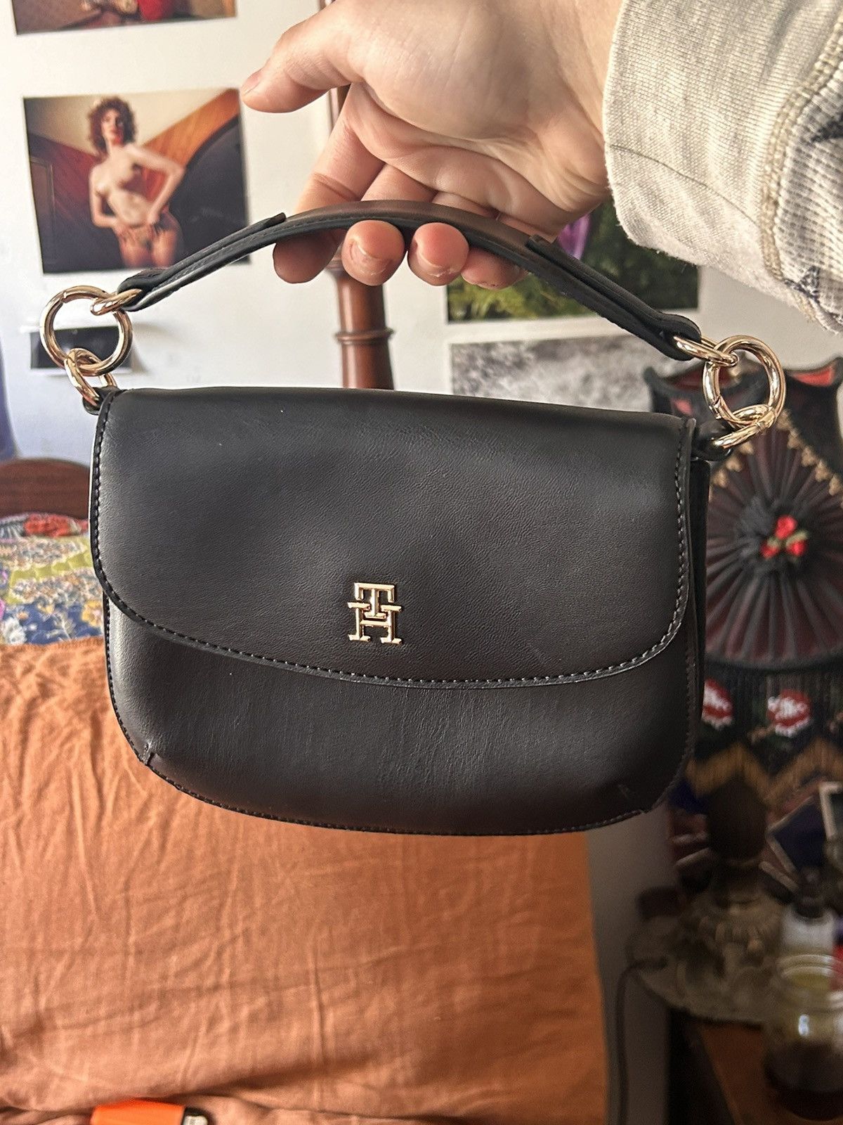 BRAND NEW Tommy Hilfiger Black Purse
