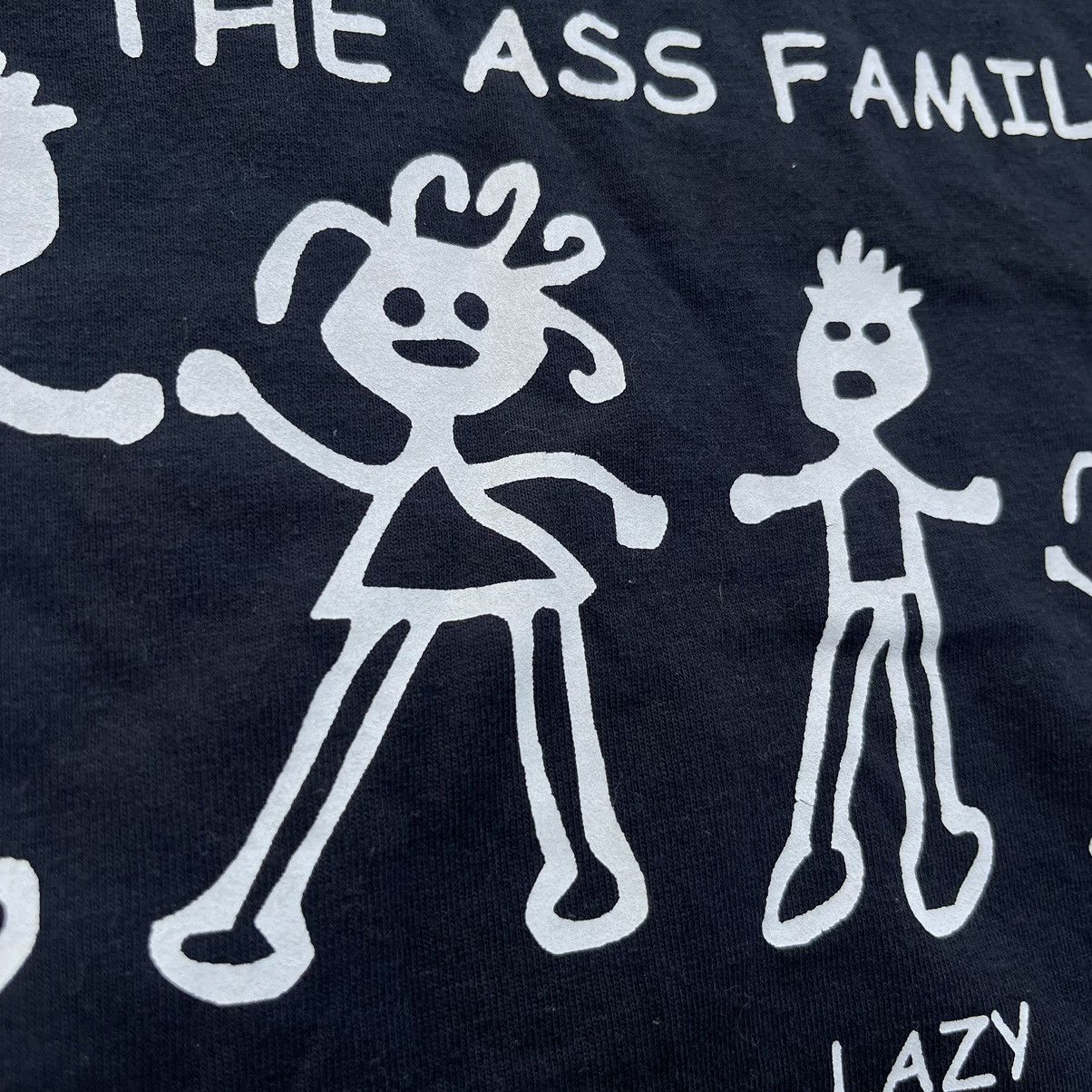 Vintage Vintage Y2K THE A$$ FAMILY Jerzees Shirt Size US M / EU 48-50 / 2 - 3 Thumbnail