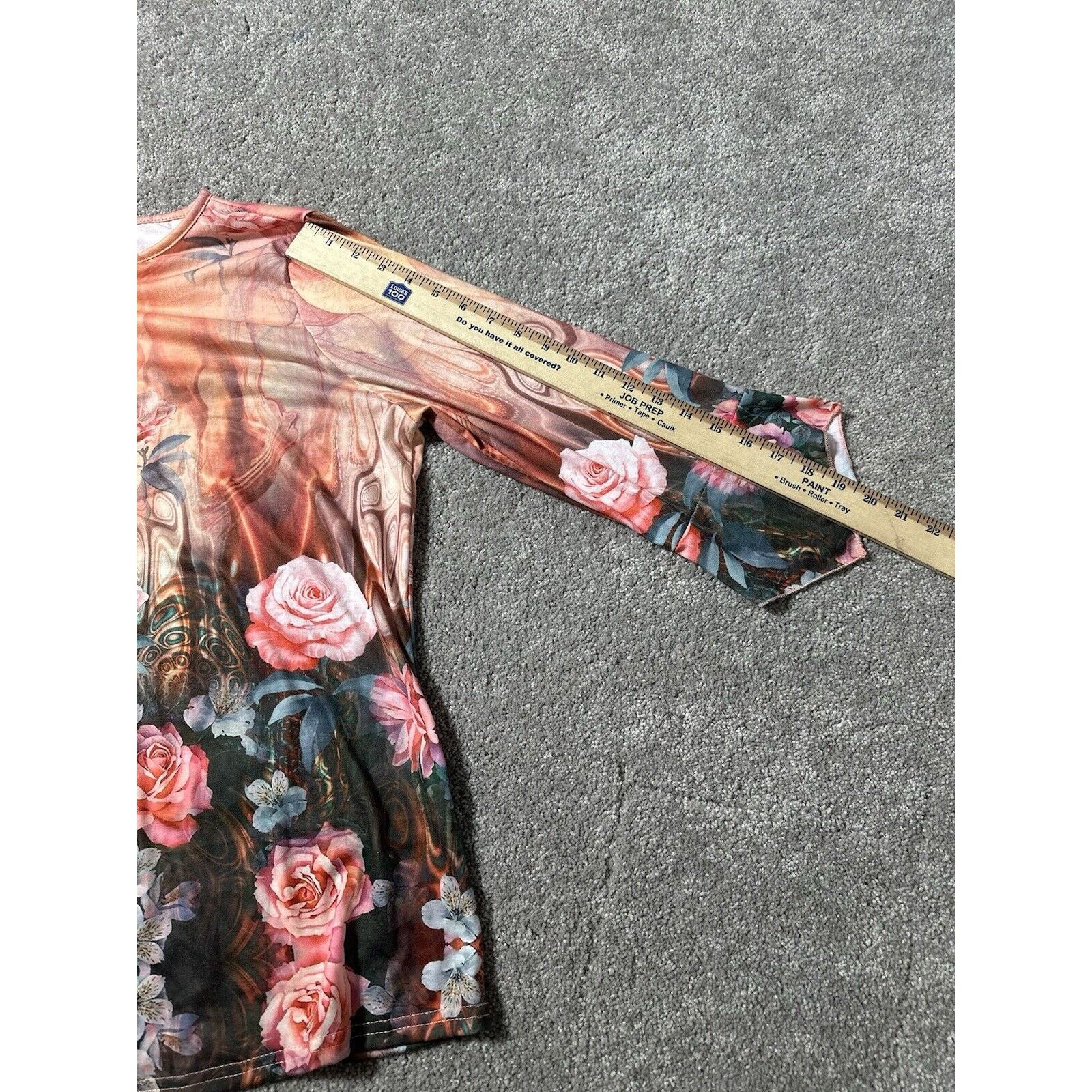 Other Womens Plus 2XL Top Cottagecore Garden Fairy Roses Feminine Size XXL / US 16-18 / IT 52-54 - 7 Thumbnail