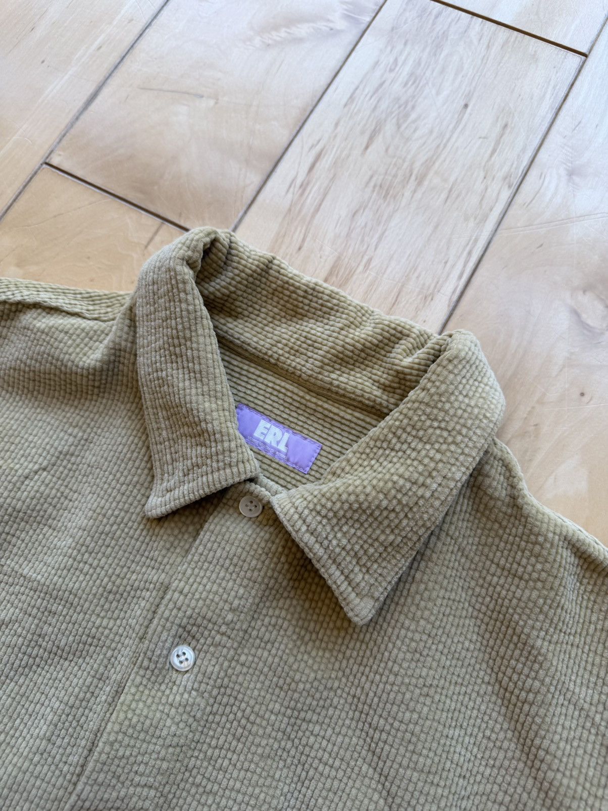 ERL Corduroy Button Up Size US XL / EU 56 / 4 - 3 Thumbnail