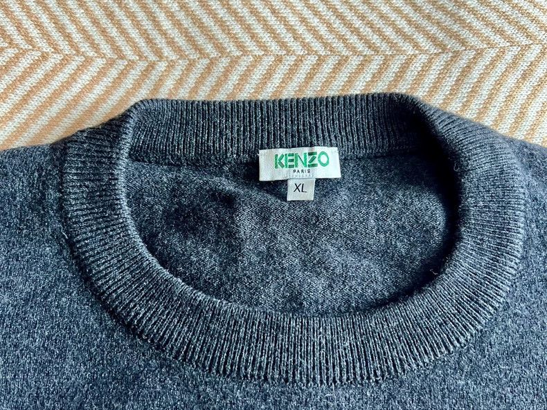 Kenzo KENZO Pure wool hoodie Size US XL / EU 56 / 4 - 2 Thumbnail