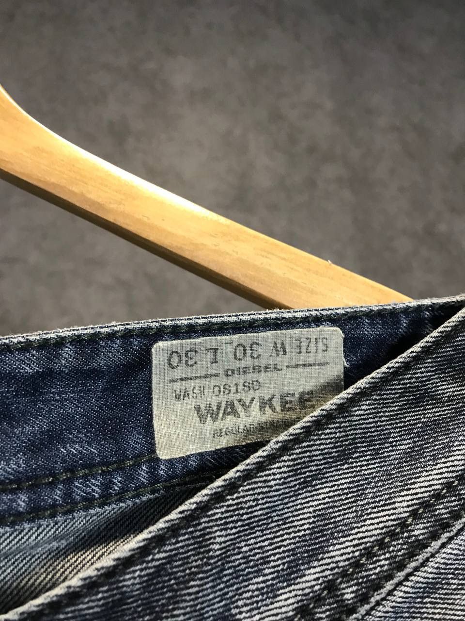 Diesel Diesel vintage distressed waykee jeans Size US 30 / EU 46 - 6 Thumbnail