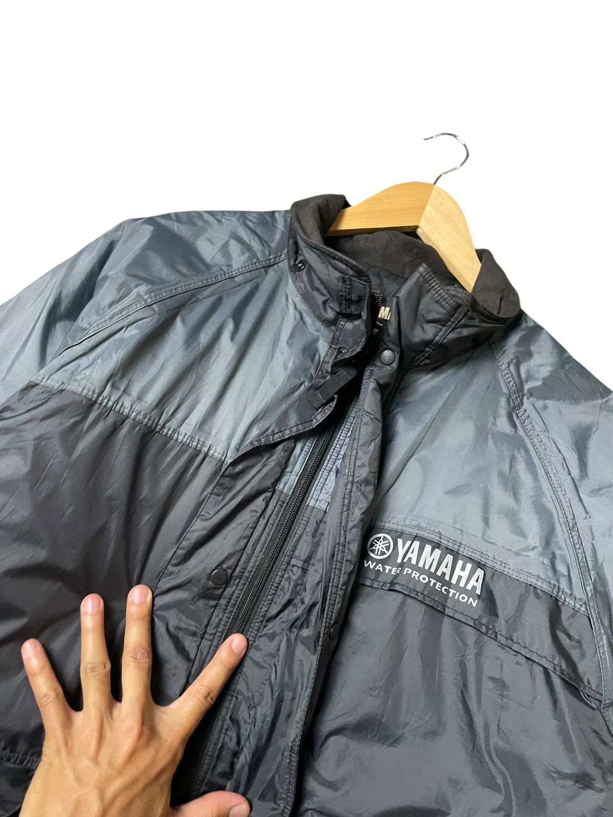 Japanese Brand × Vintage × Yamaha Vintage YAMAHA Colour block Motorcycle Jacket (98) Size US M / EU 48-50 / 2 - 6 Thumbnail