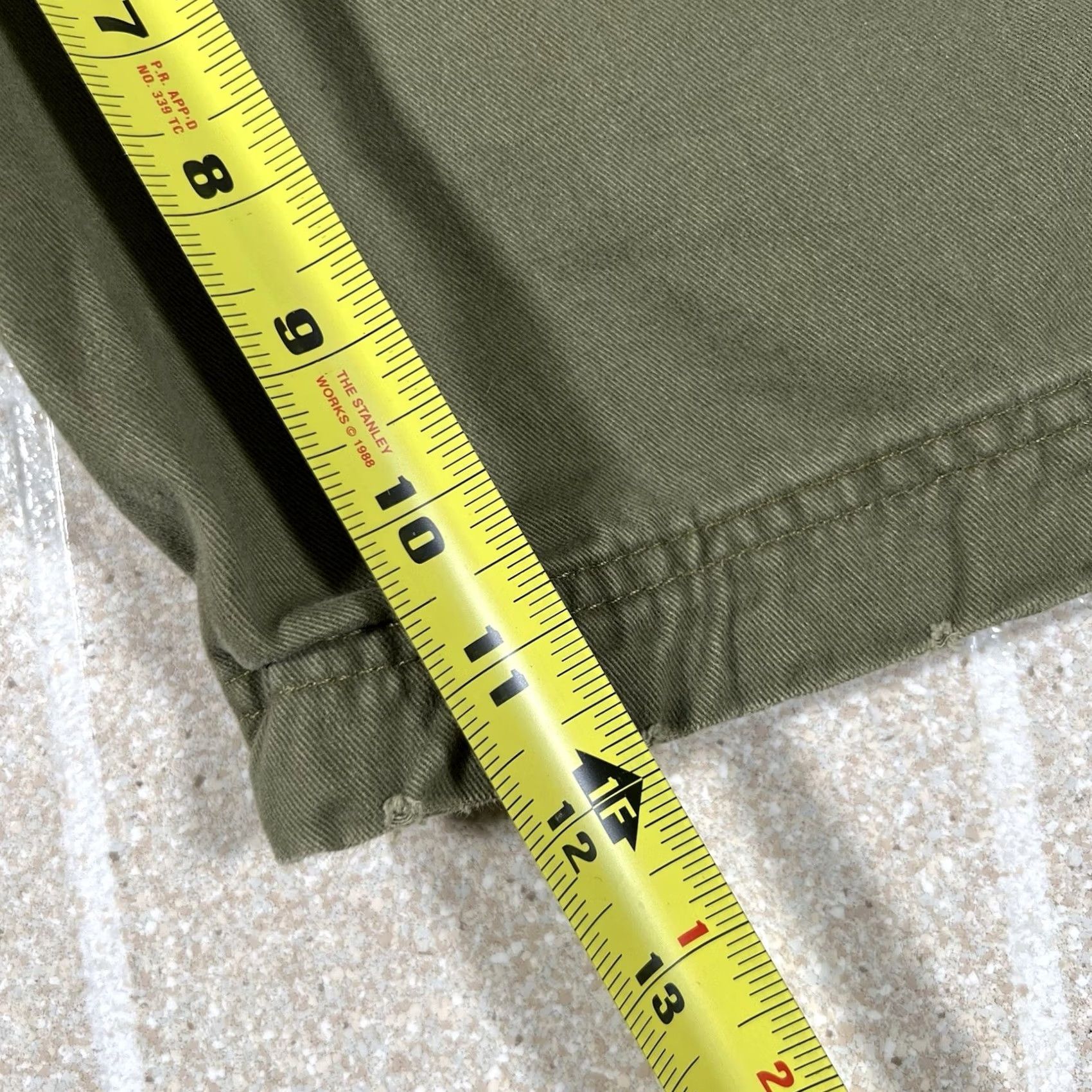 Vintage VINTAGE Steve & Barry's Cargo Shorts Men 34 Green Paratrooper Military 2000s Y2K University Cargo Shirt? Size US 34 / EU 50 - 7 Thumbnail