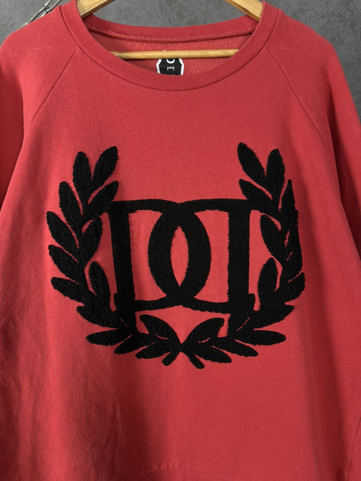 Drop Dead Drop Dead designer big center logo sweatshirt Size US XL / EU 56 / 4 - 2 Thumbnail