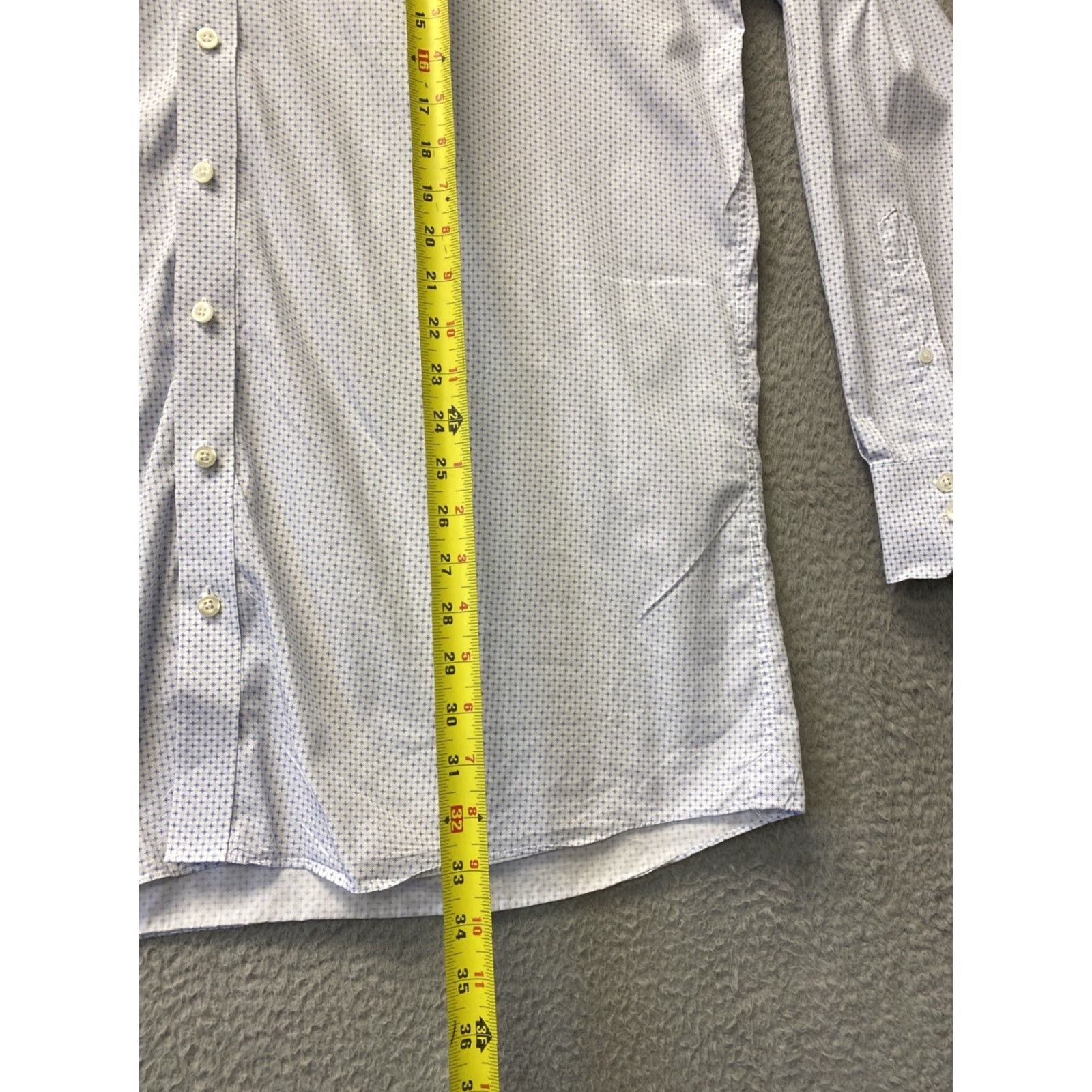 Proper Cloth Proper Cloth Men's Non-Iron Dress Shirt Cotton Blend Size XXL /148-14 Size 48R - 6 Thumbnail