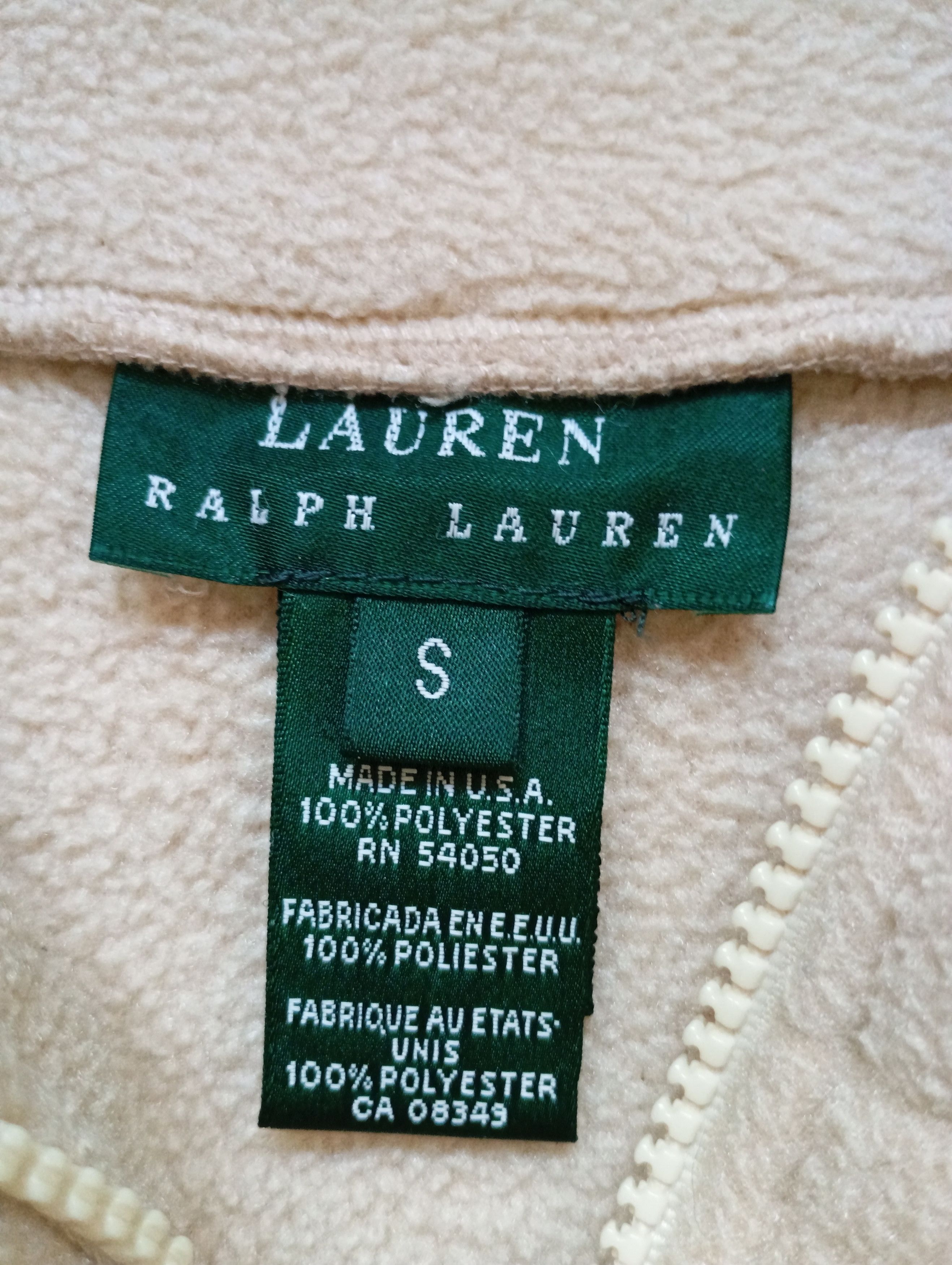 Polo Ralph Lauren × Ralph Lauren × Vintage Ralph Lauren Fleece Vintage Jacket Size US S / EU 44-46 / 1 - 3 Thumbnail