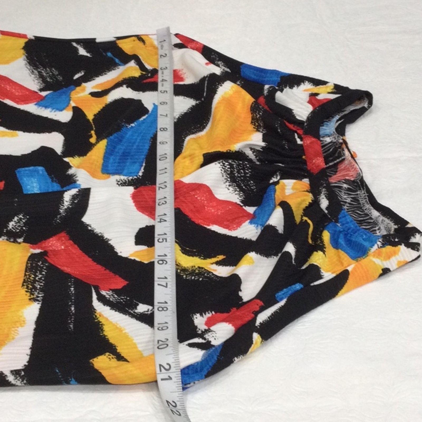 Other Kori Abstract Print Vintage Sleeveless Mini Dress Size L Size L / US 10 / IT 46 - 13 Thumbnail