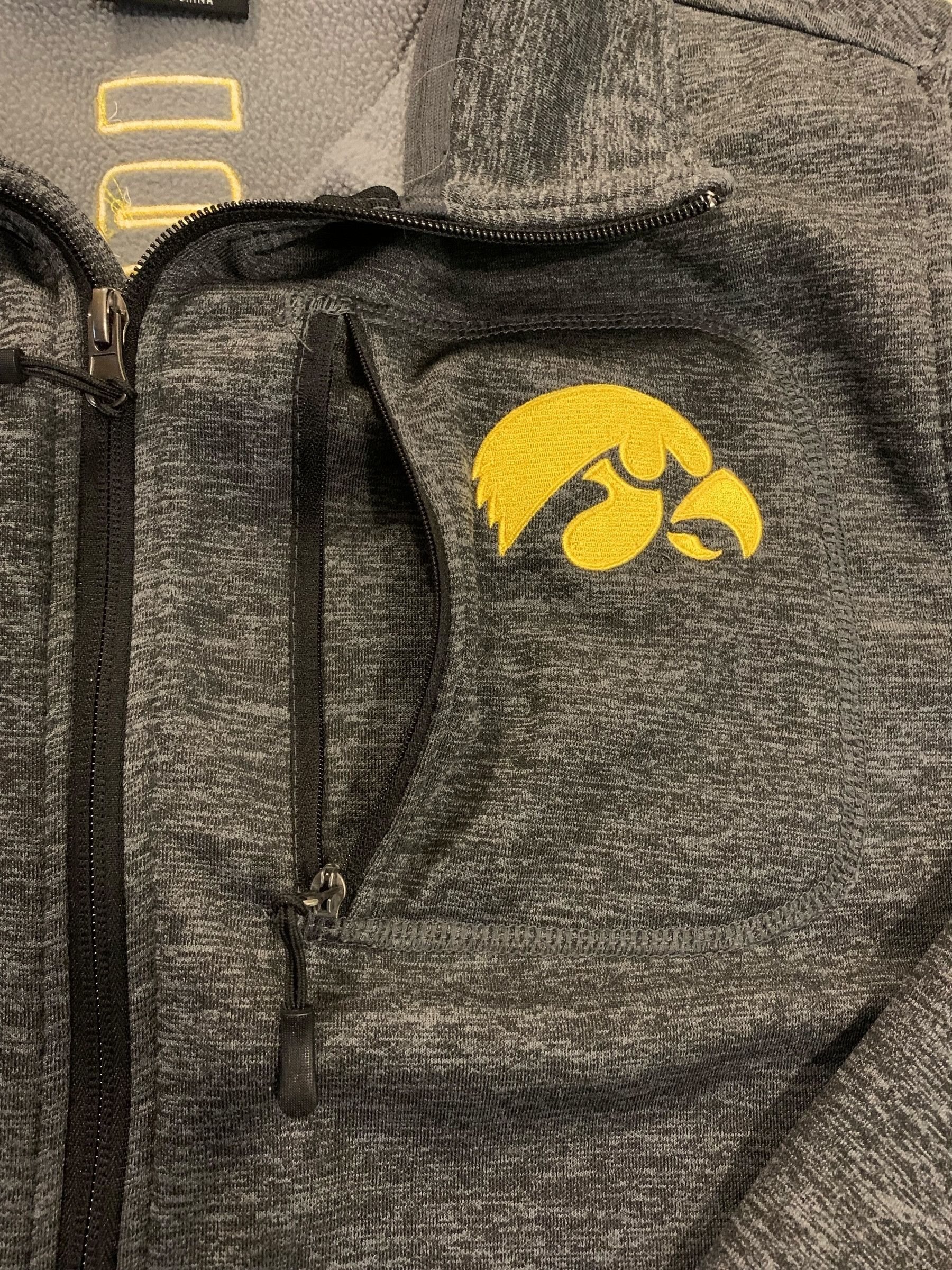 Colosseum Athletics Iowa Hawkeyes Jacket Size Men's M Gray Colosseum Size US M / EU 48-50 / 2 - 8 Thumbnail