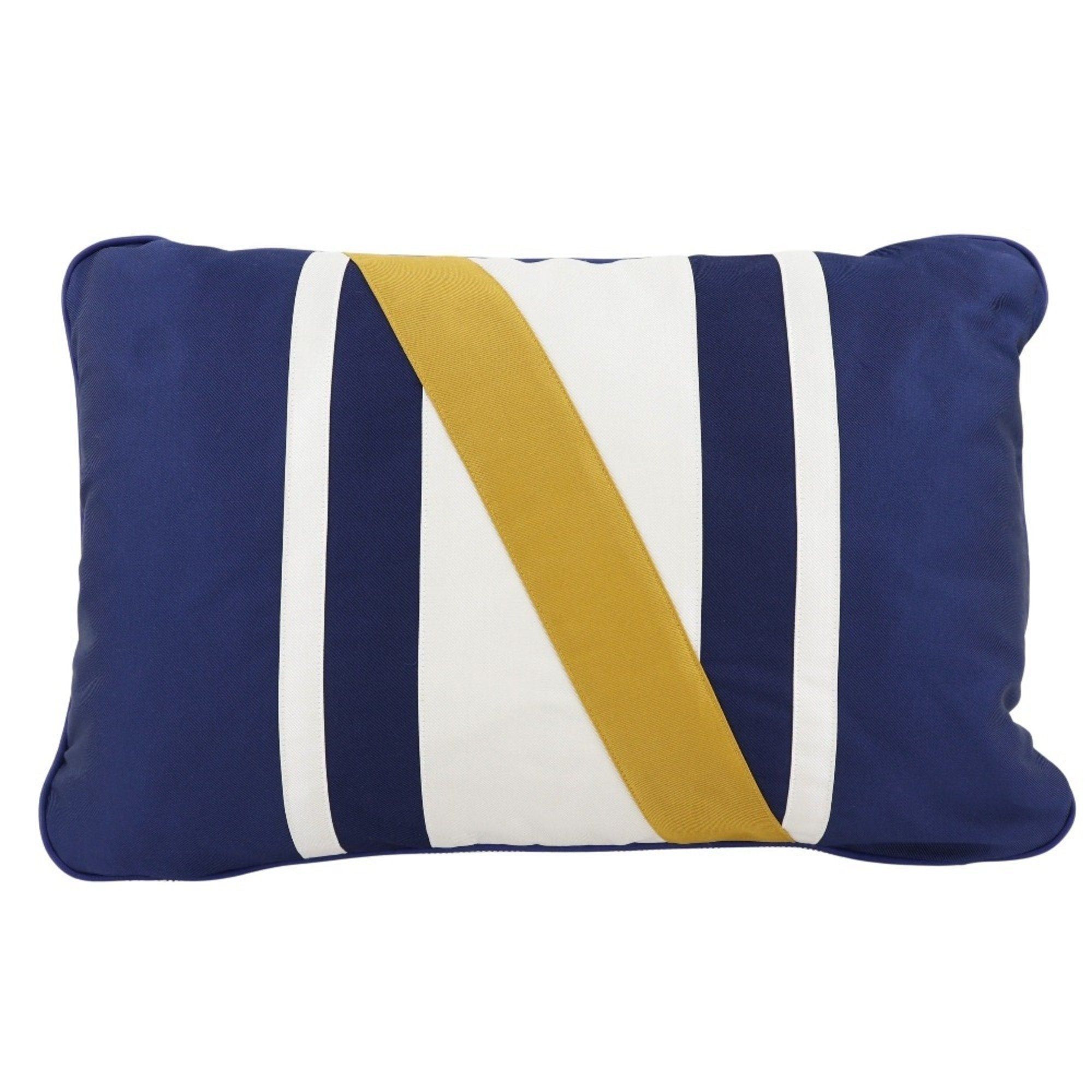 image of Hermes Cushion Silk X Cotton in Blue, Women's
