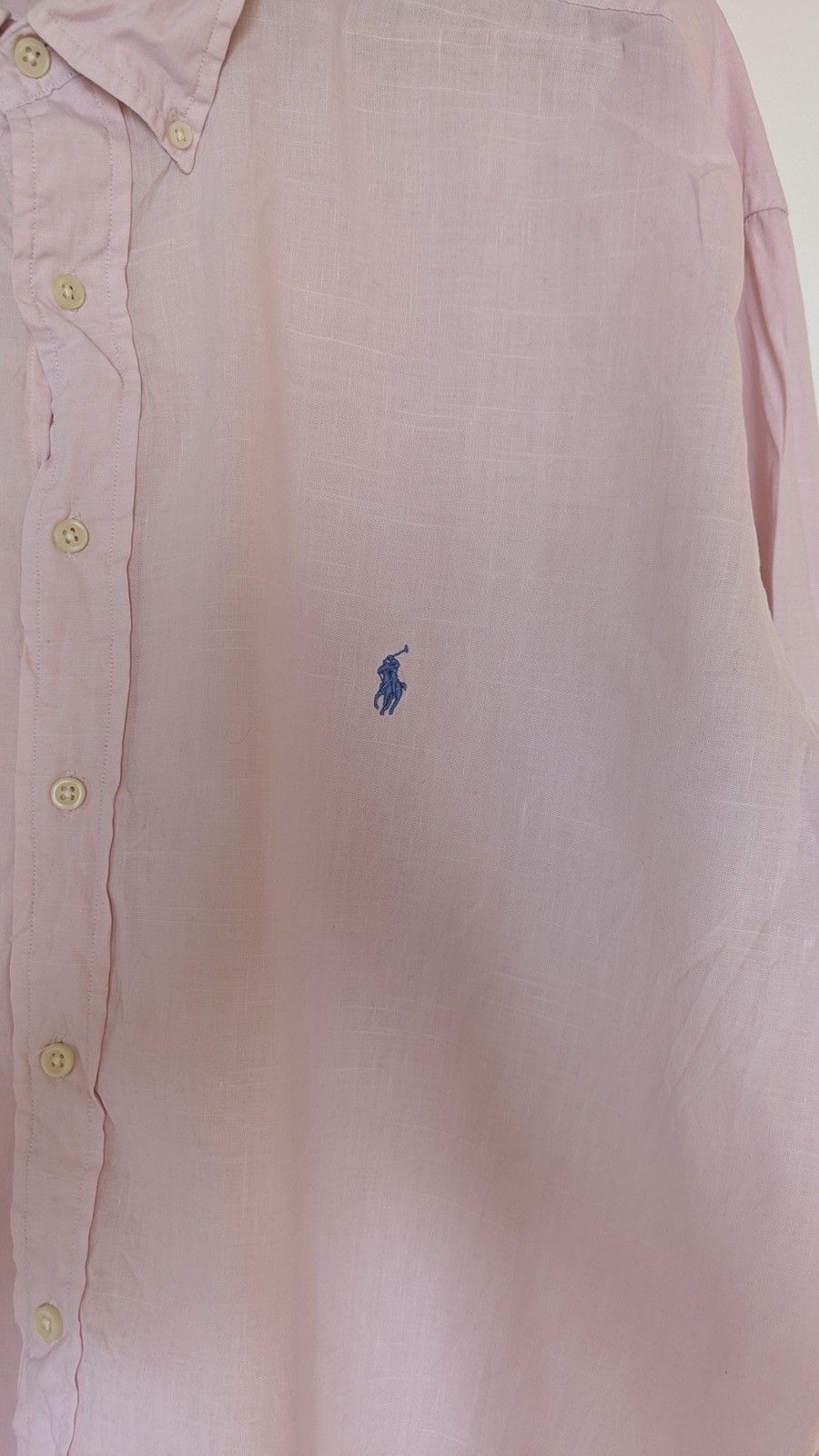 Polo Ralph Lauren 🌸 Polo Ralph Lauren Linen Shirt – Men’s 3XB (Big Size) Size US XXL / EU 58 / 5 - 5 Thumbnail