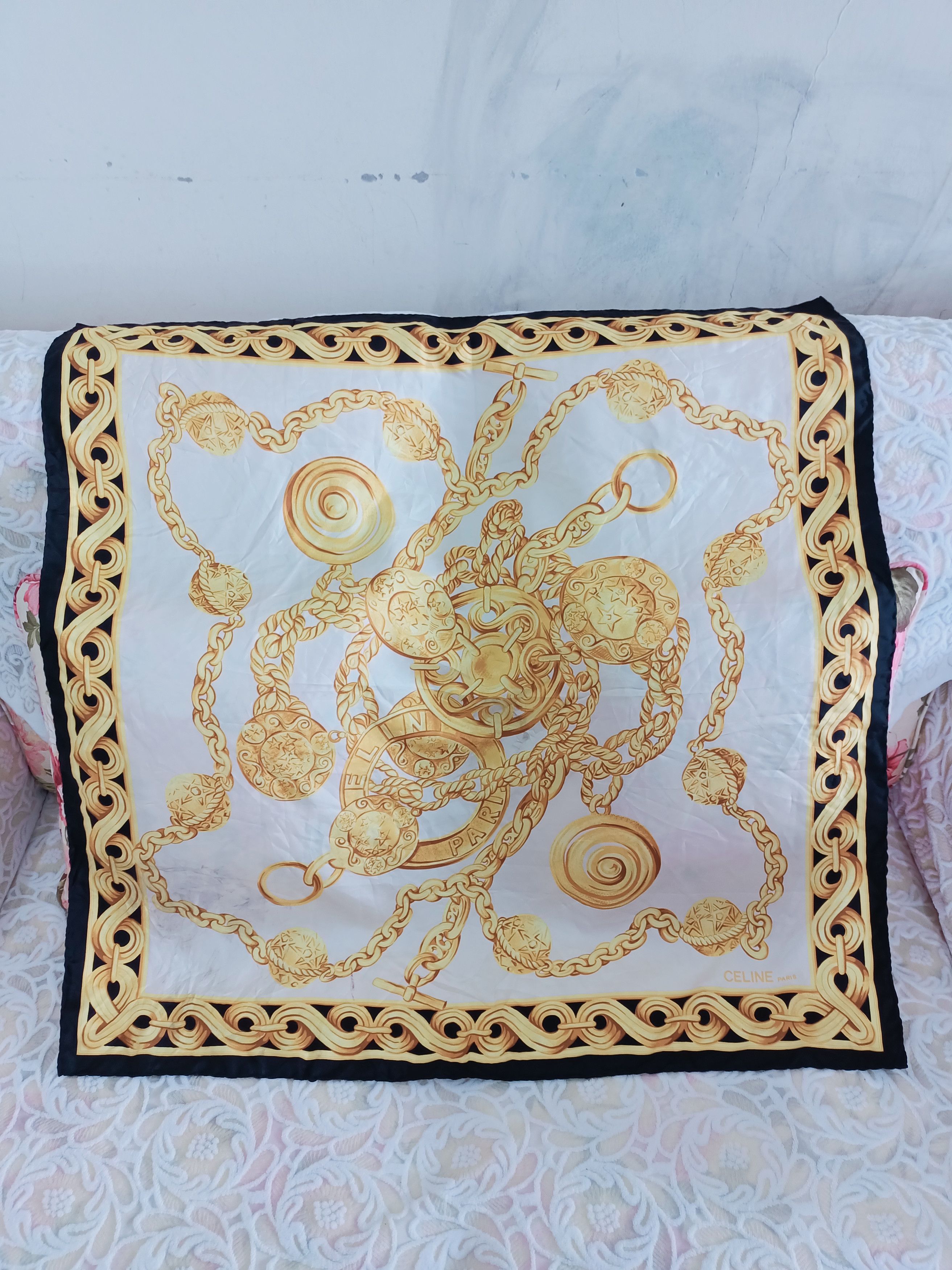 image of Vintage Celine Paris Scarves, Women's
