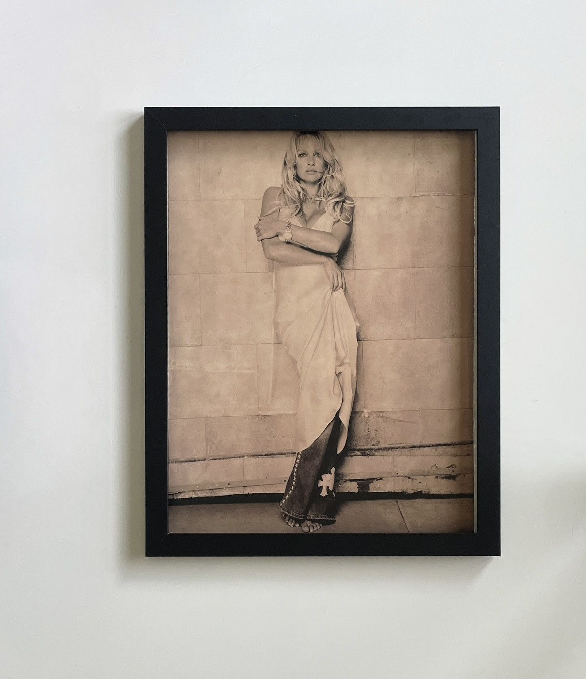 Chrome Hearts × Vintage Chrome Hearts vintage Hot lady photo Poster framed 9x11 Size ONE SIZE - 1 Thumbnail