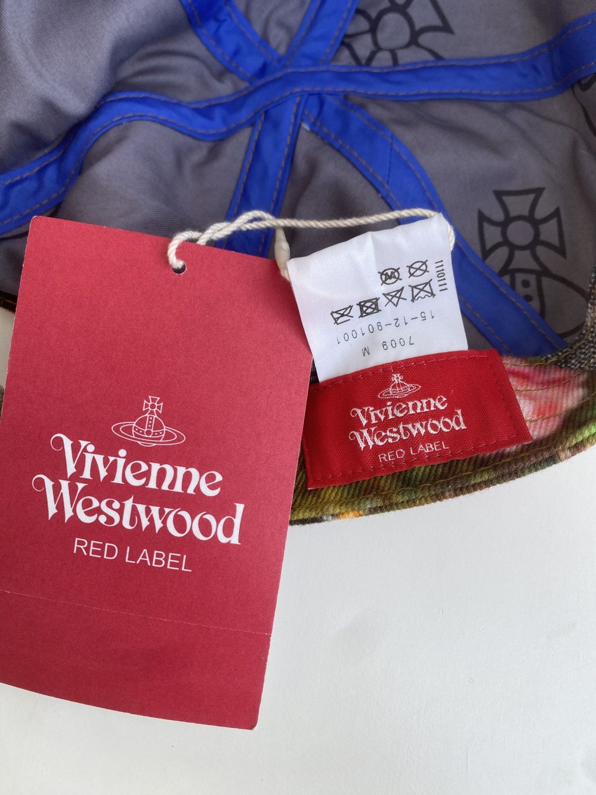 Vivienne Westwood Rare Vivienne Westwood Crazy Design All Over Print Hat Size ONE SIZE - 17 Thumbnail