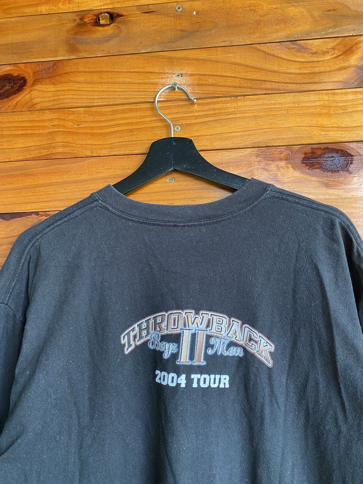 Rap Tees Vintage Boyz II Men Throwback 2004 Tour T-Shirt Hip Hop Tee Size US L / EU 52-54 / 3 - 10 Thumbnail