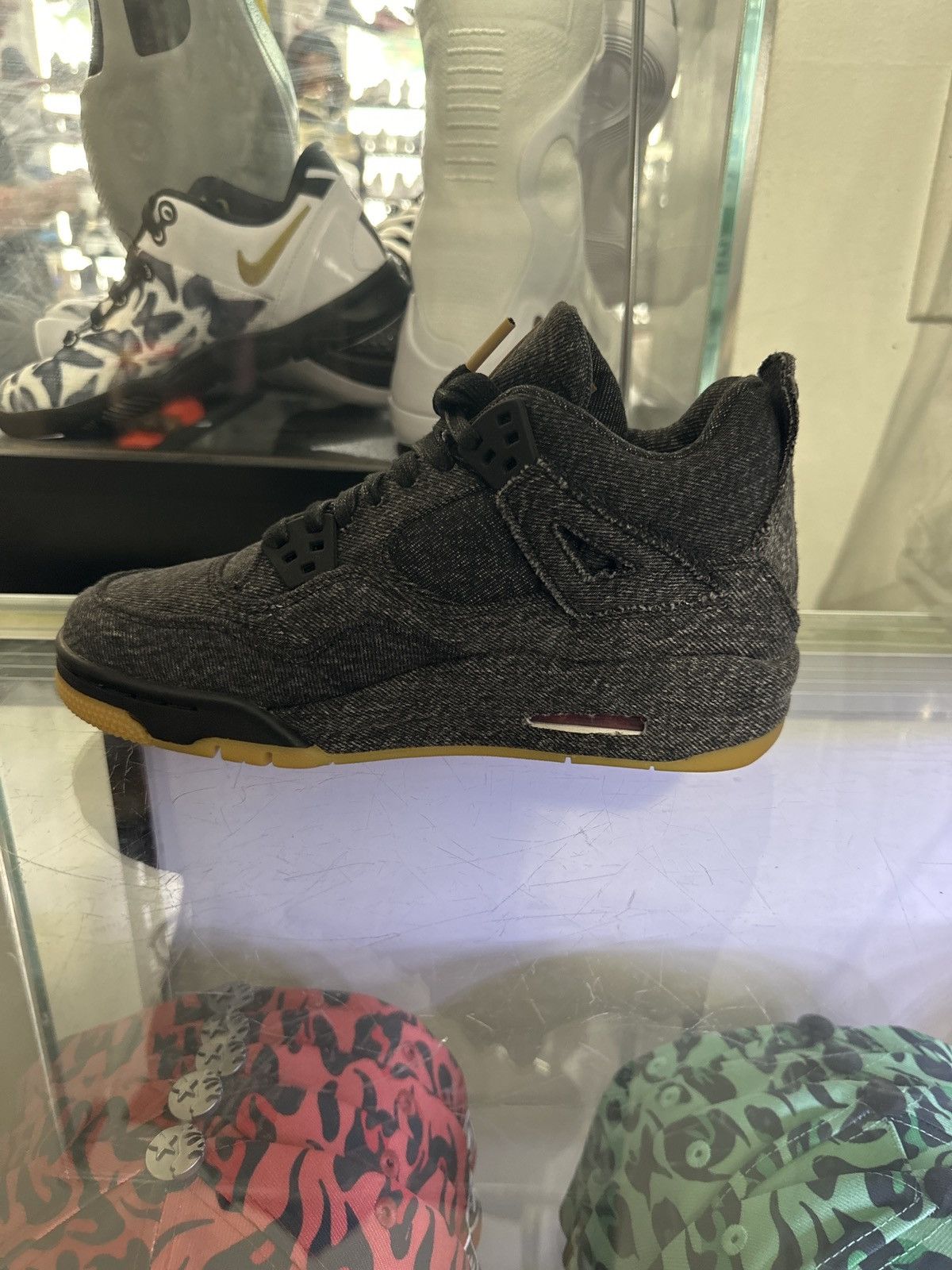 Levi's x Jordan Retro Black Denim Size Brand New