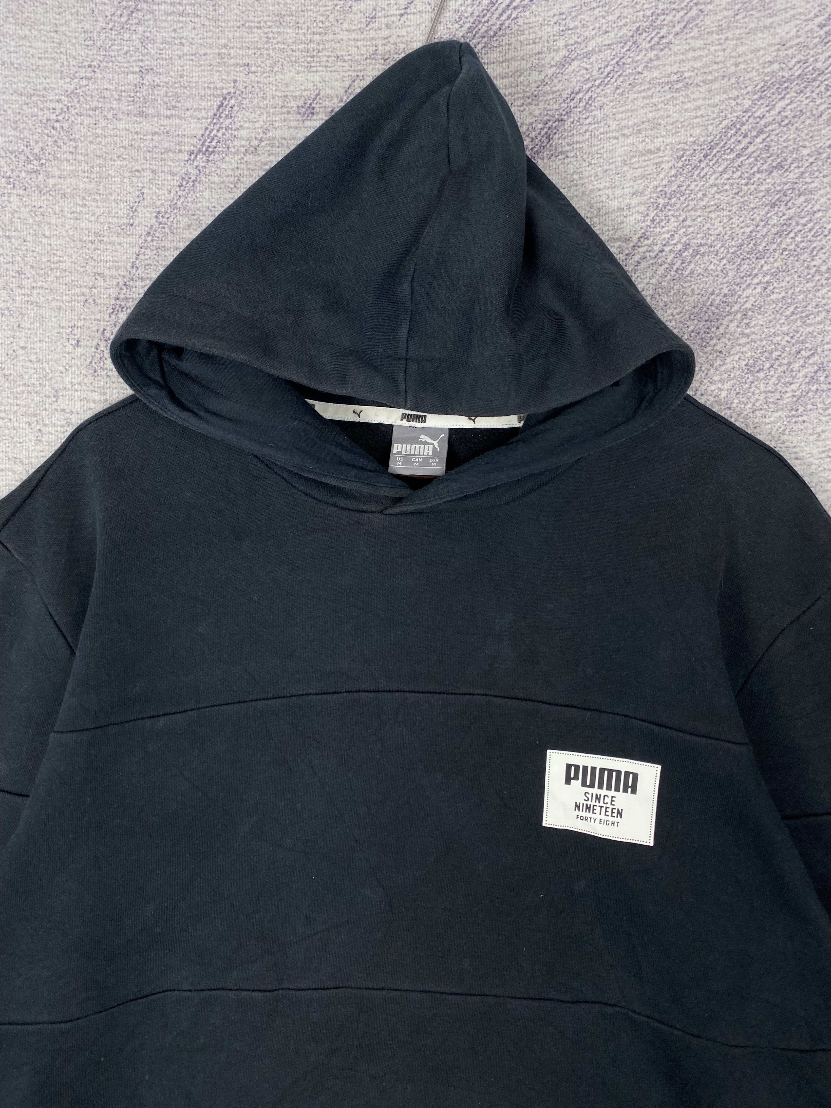 Puma Vintage Puma Pullover Little Faded Hoodies Size US M / EU 48-50 / 2 - 2 Thumbnail