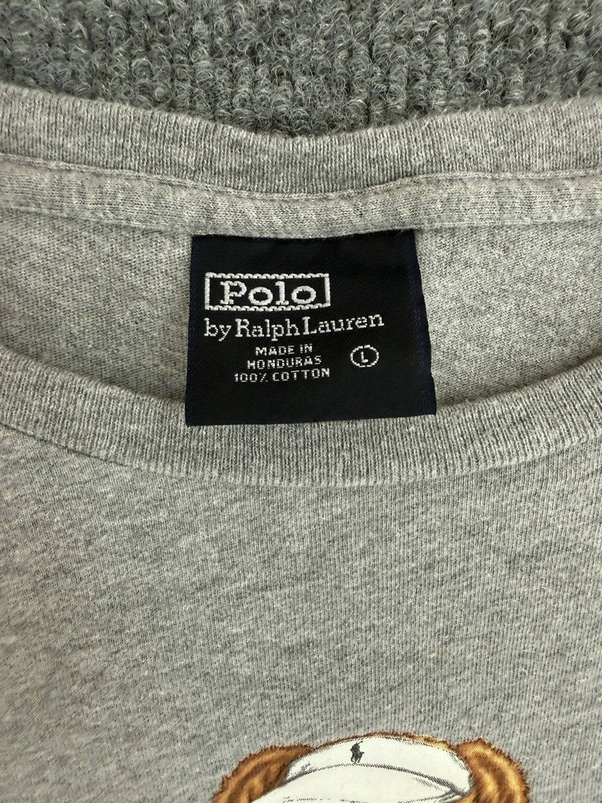 Polo Ralph Lauren Polo Ralph Lauren Polo Bear Graphic T-Shirt Gray Size US L / EU 52-54 / 3 - 4 Thumbnail