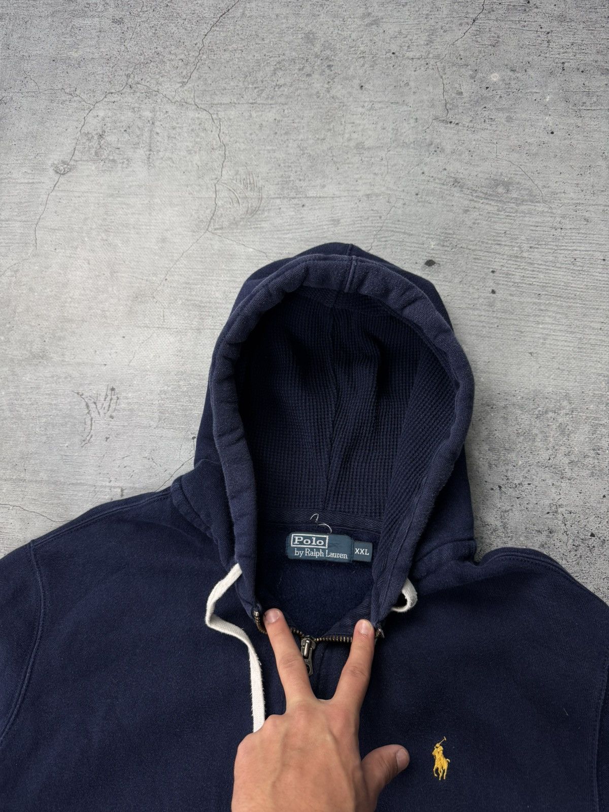 Polo Ralph Lauren Vintage Polo Ralph Lauren Zip UP Hoodie Y2K Size US XL / EU 56 / 4 - 5 Thumbnail