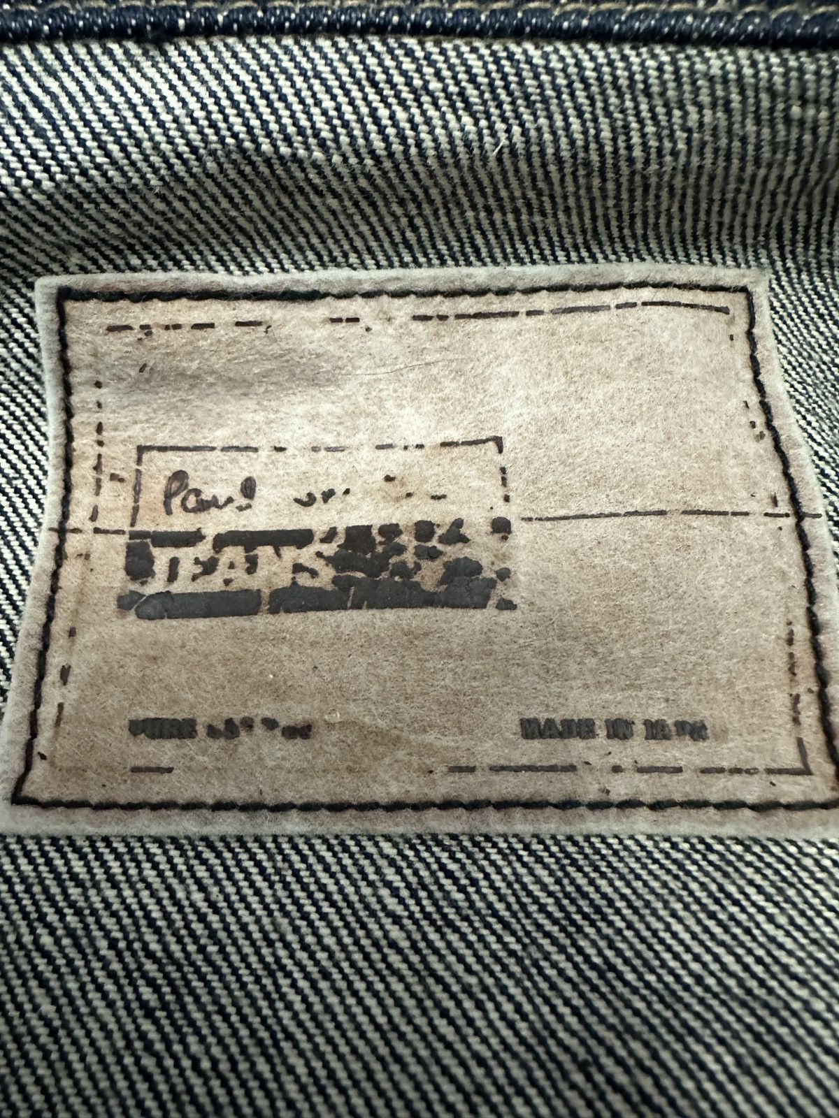 Paul Smith 🔥Paul Smith Selvedge Denim Jacket Size US M / EU 48-50 / 2 - 12 Thumbnail