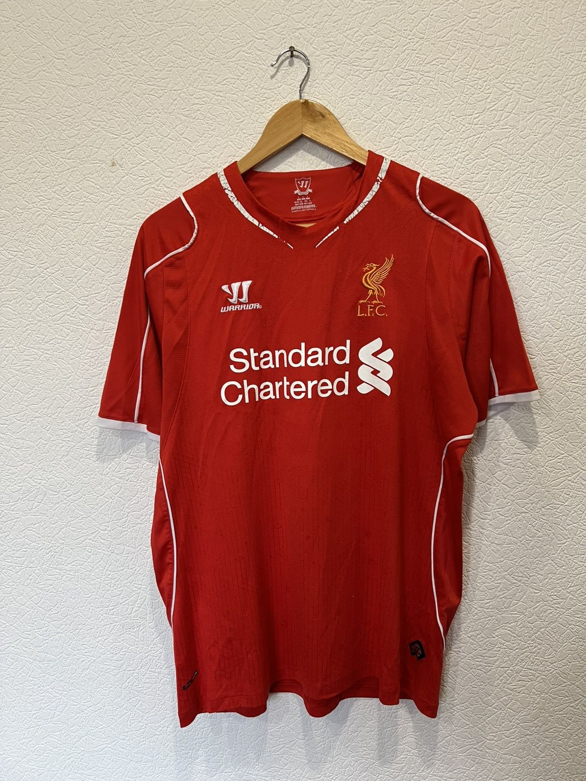 Warrior Liverpool Warrior 2014/2015 Home Kit Soccer Jersey Football Size US L / EU 52-54 / 3 - 1 Thumbnail