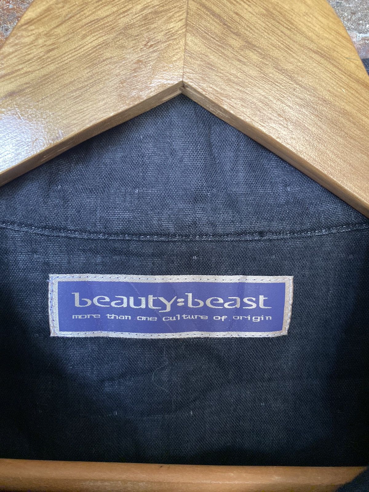 Beauty Beast 1990s Beauty:Beast Japan logo high neck button up Size US M / EU 48-50 / 2 - 14 Thumbnail