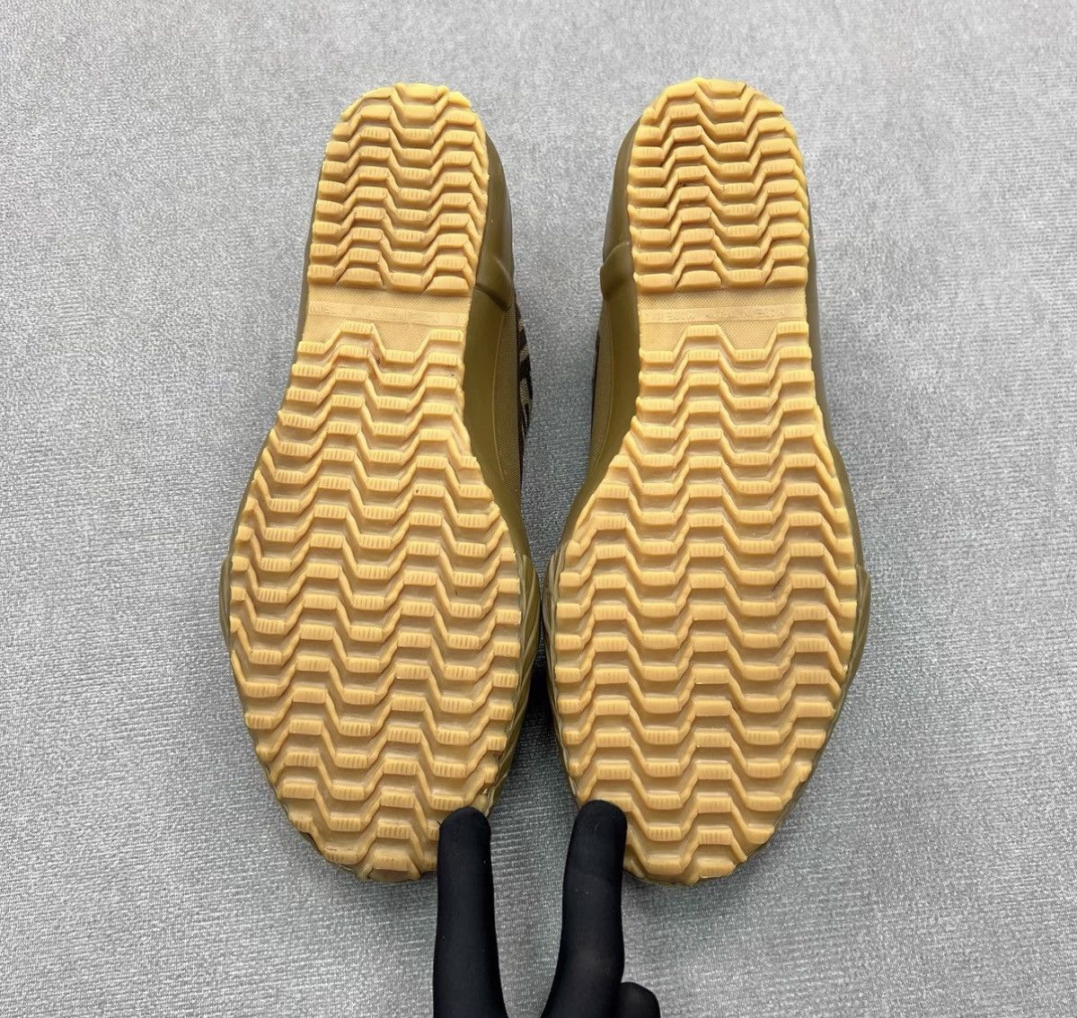 Fendi Fendi x Moonstar Collaboration Monogram Rubber Shoes Size US 10 / EU 43 - 9 Thumbnail