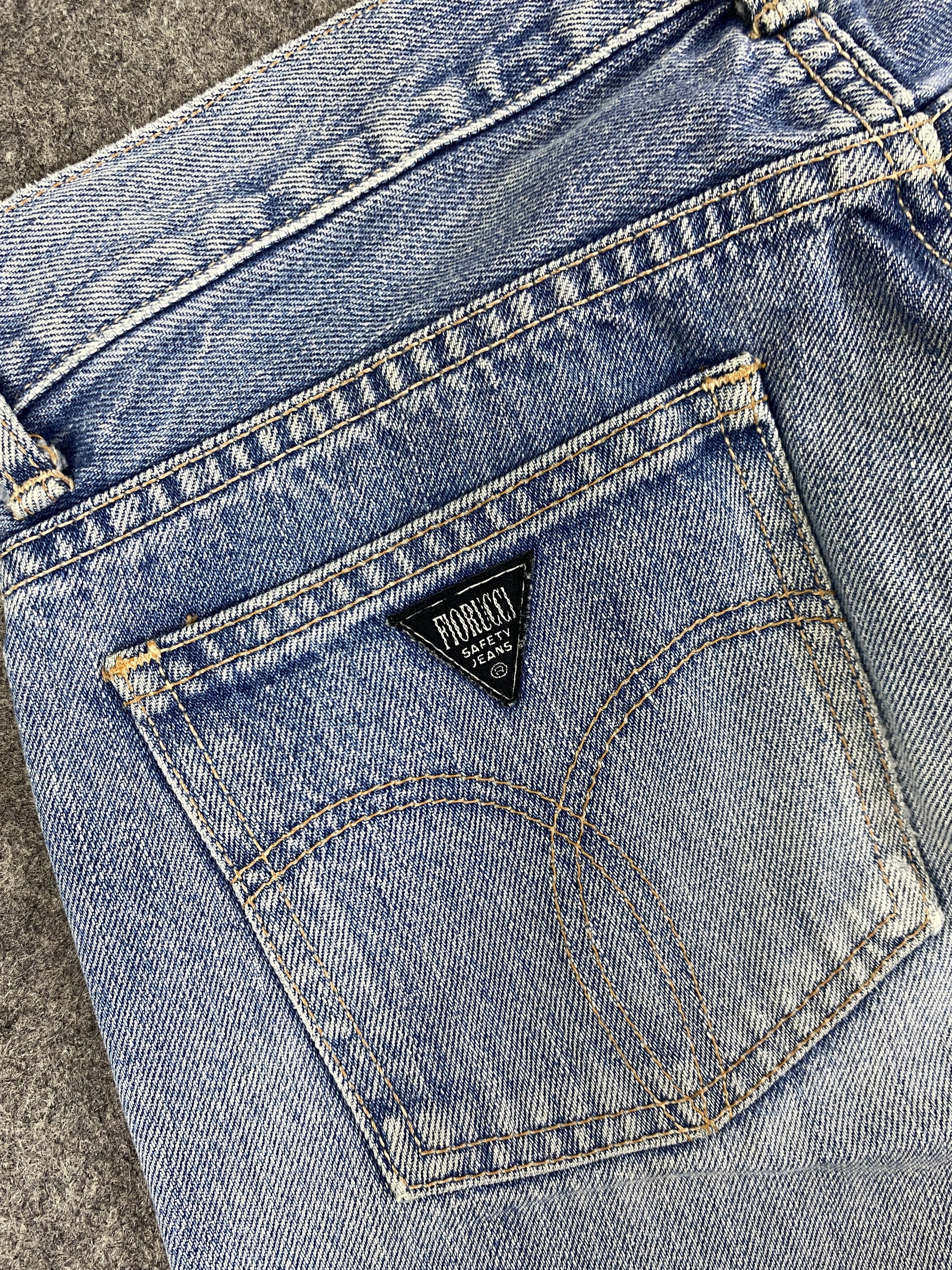 Japanese Brand Redline Vintage Fiorucci Jeans 27x24 - JN3243 Size US 27 - 12 Thumbnail
